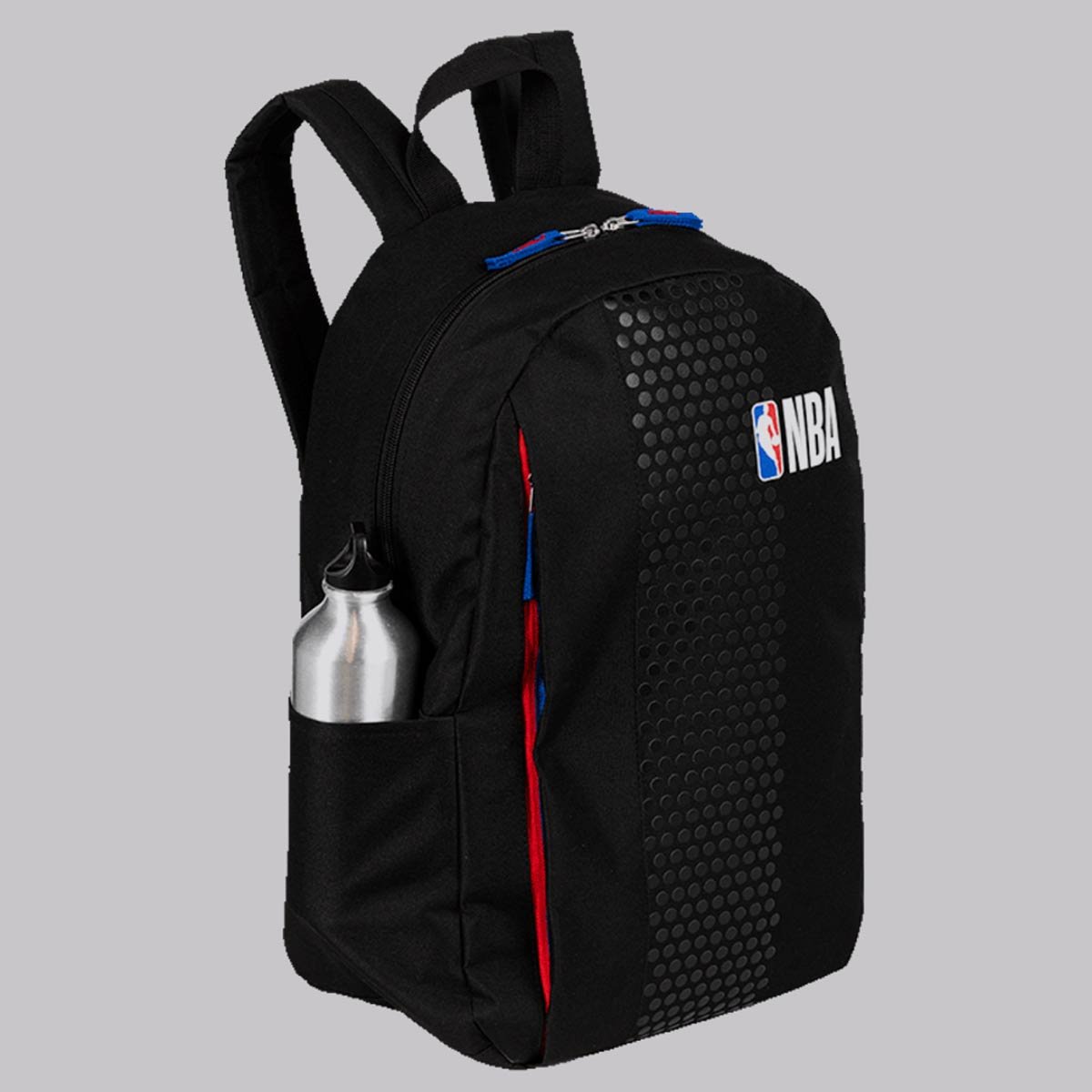Mochila NBA Basics Preta Preto 2