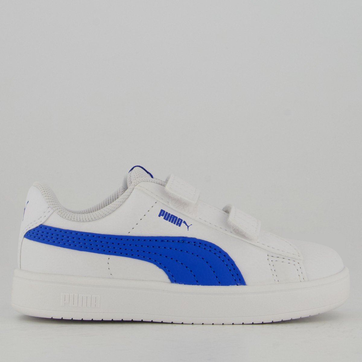 Tênis Puma Rickie Classic V Infantil Branco e Azul Branco/Azul 1
