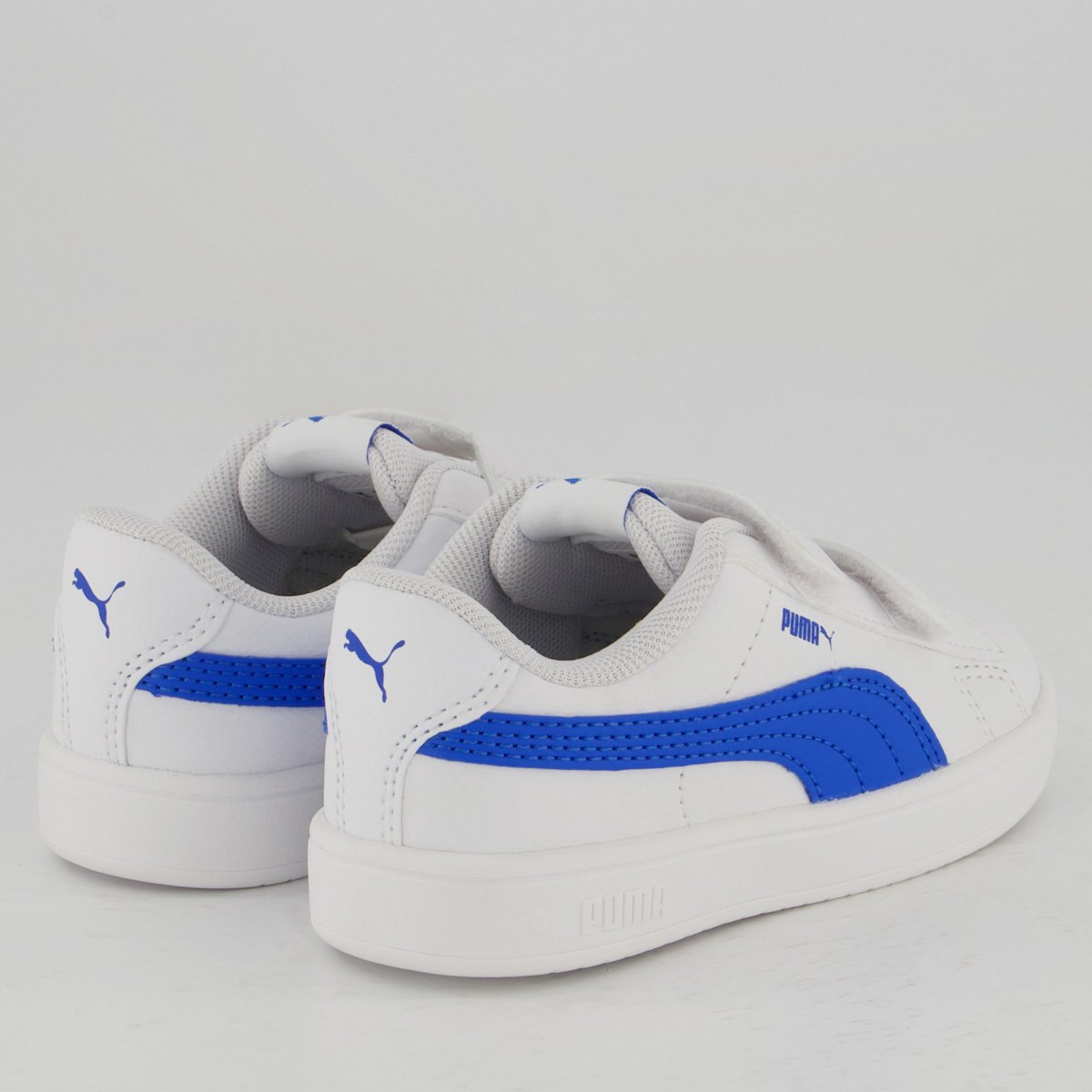 Tênis Puma Rickie Classic V Infantil Branco e Azul Branco/Azul 3