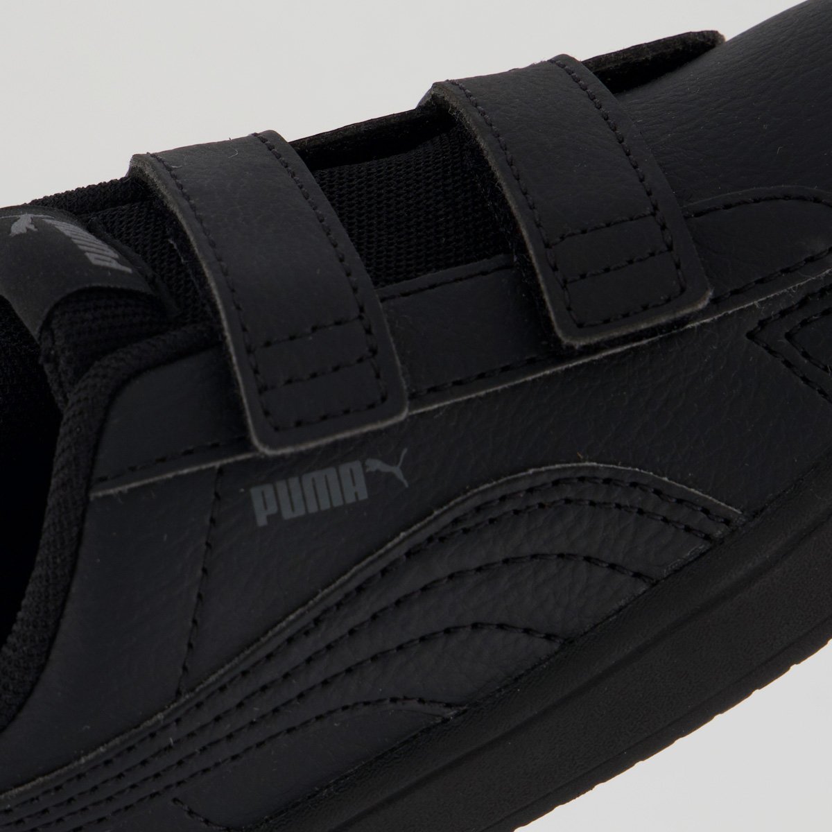 Tênis Puma Rickie Classic V Infantil Preto e Cinza Preto/Cinza 7
