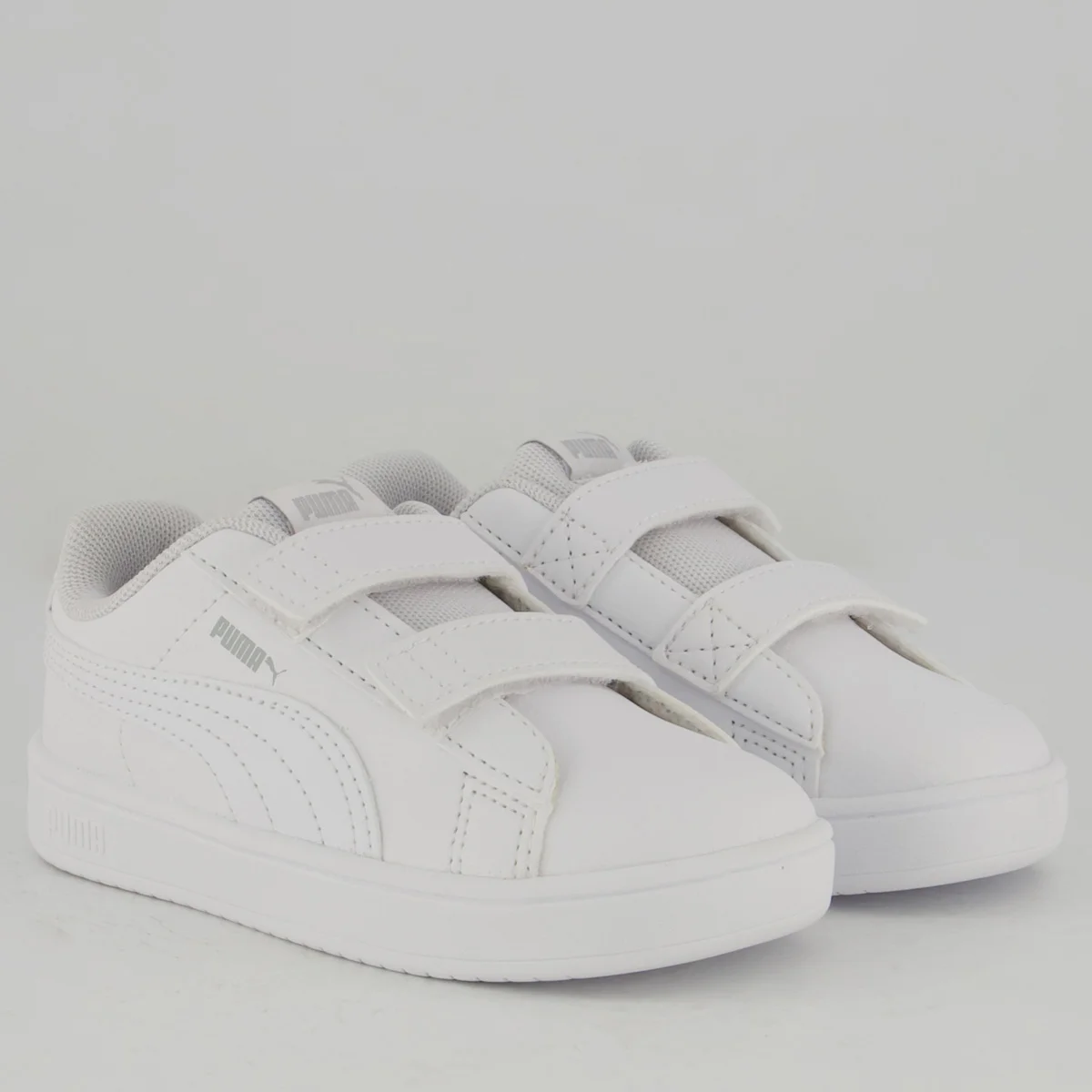 Tênis Puma Rickie Classic V Infantil Branco Branco 2