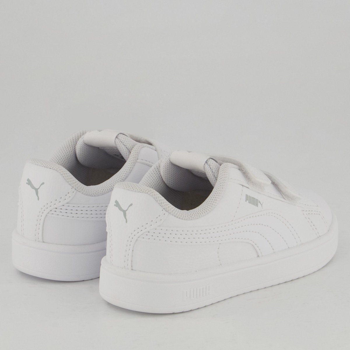 Tênis Puma Rickie Classic V Infantil Branco Branco 3