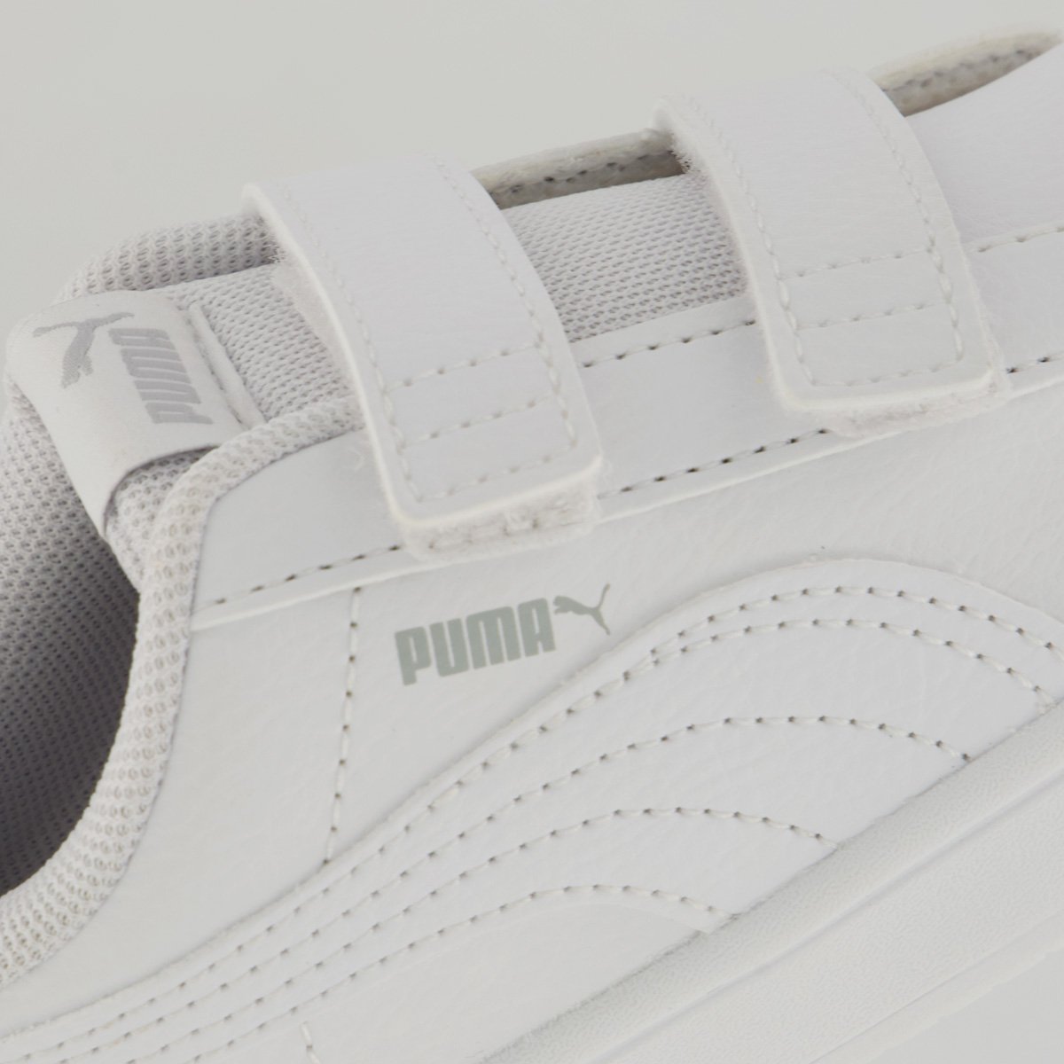 Tênis Puma Rickie Classic V Infantil Branco Branco 7
