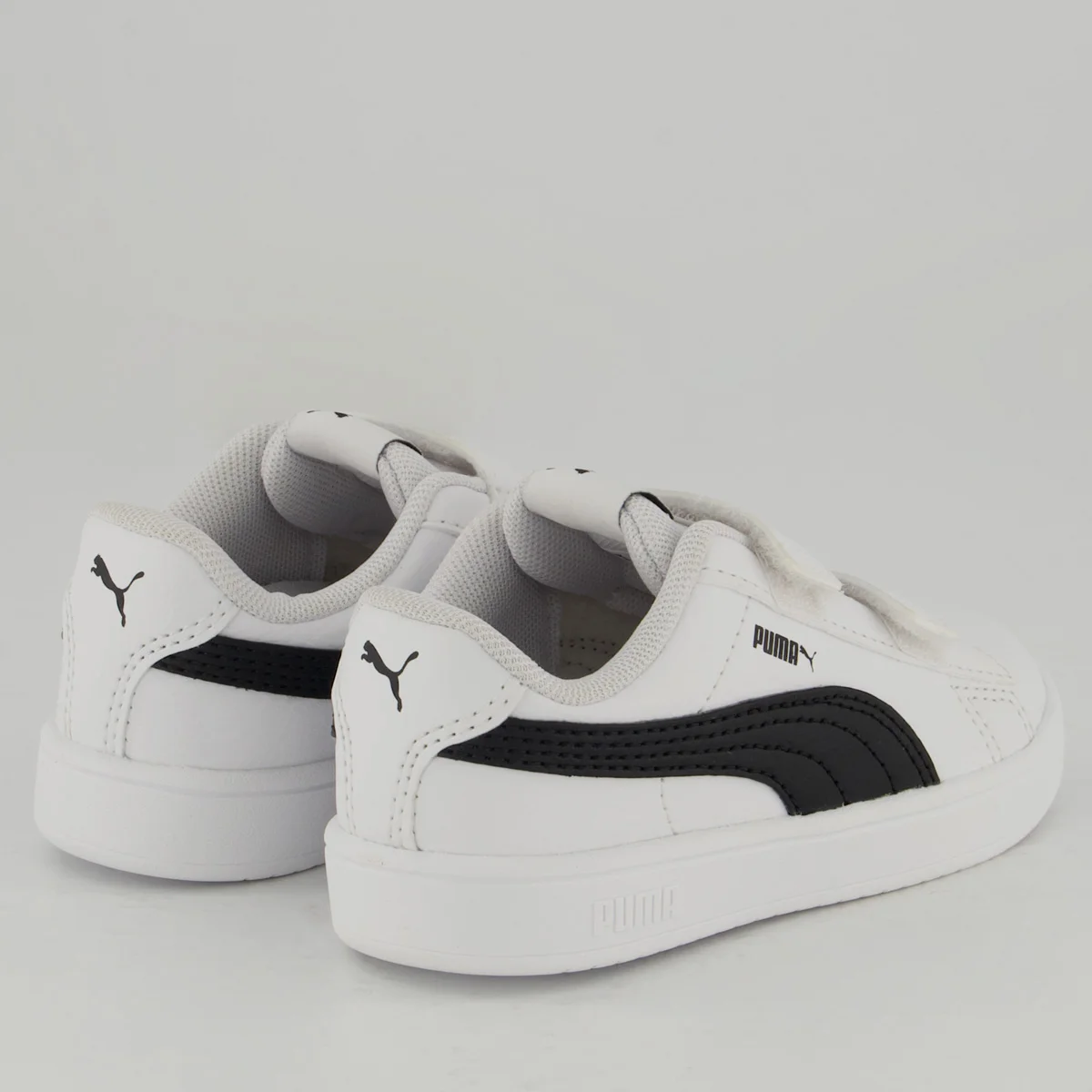 Tênis Puma Rickie Classic V Infantil Branco e Preto Branco/Preto 3