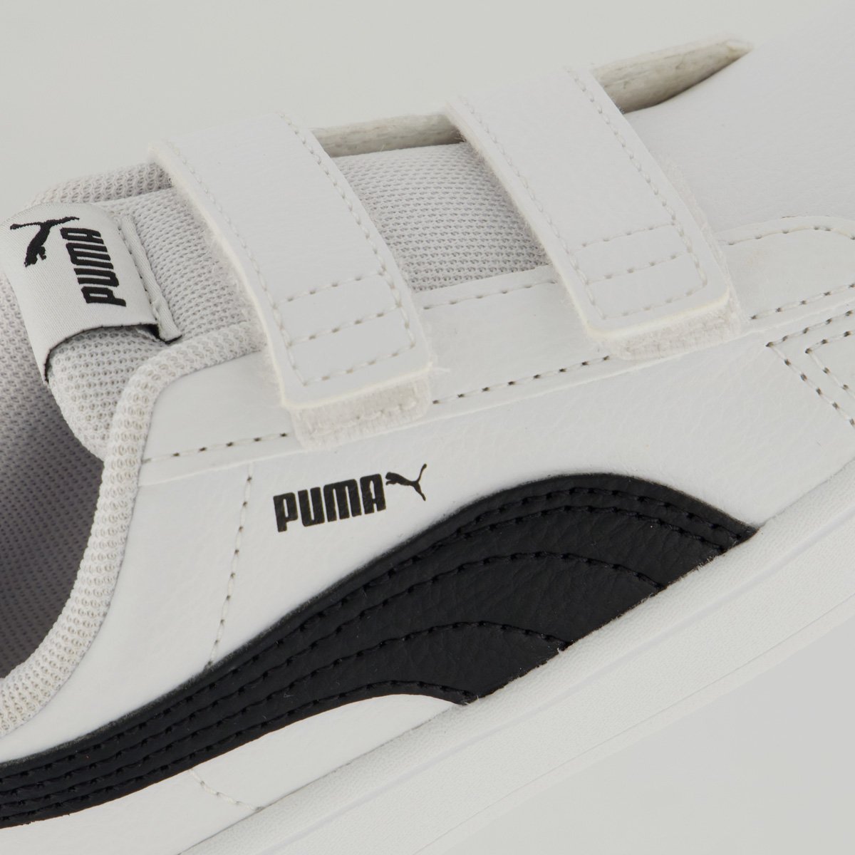 Tênis Puma Rickie Classic V Infantil Branco e Preto Branco/Preto 7