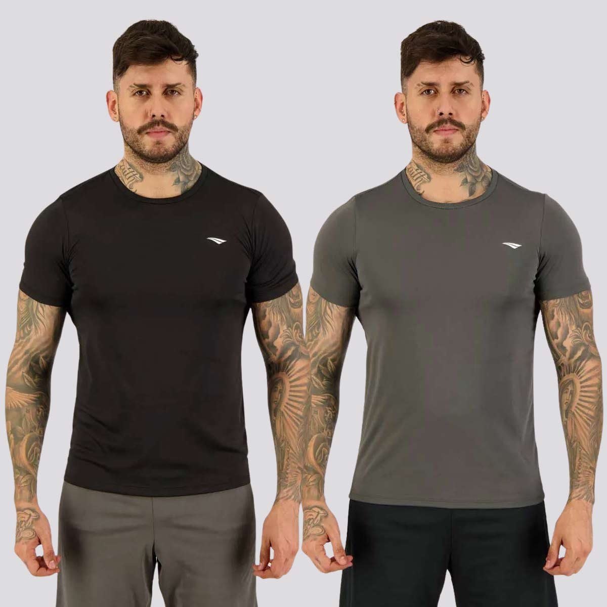 Kit 2 Camisetas Penalty X II Cinza e Preta Cinza/Preto 1