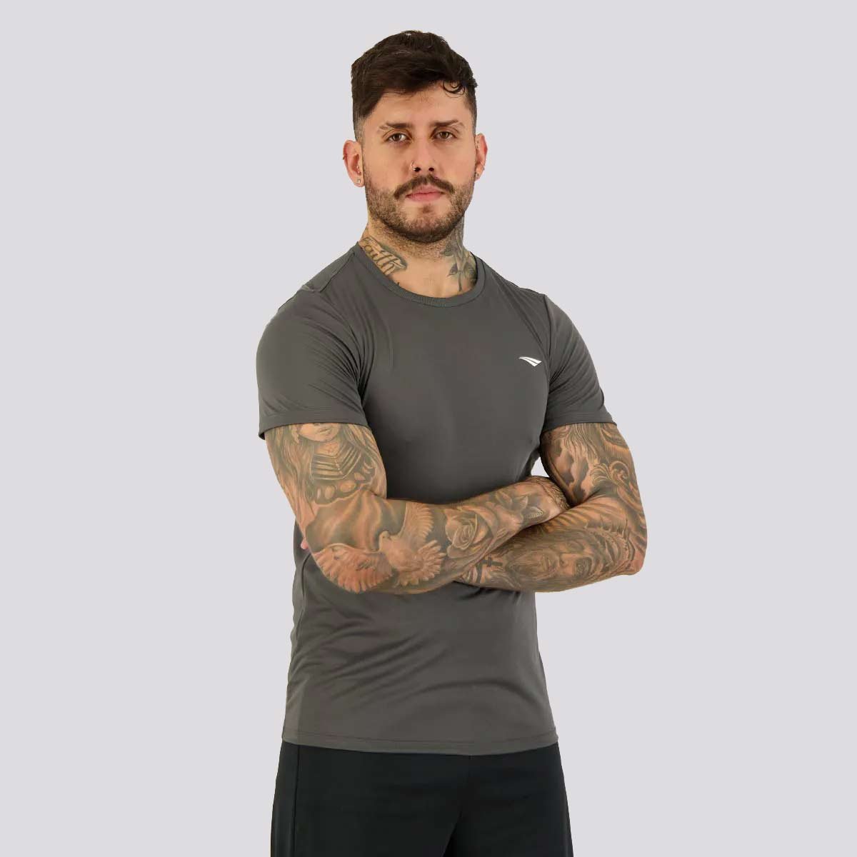 Kit 2 Camisetas Penalty X II Cinza e Preta Cinza/Preto 3