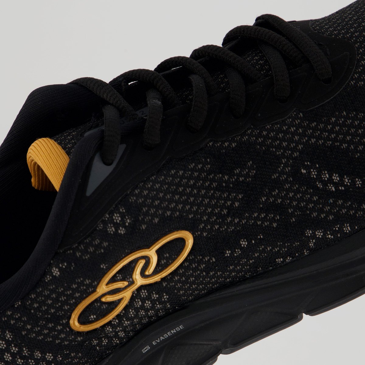 Tênis Olympikus Citrus 2 Feminino Preto e Dourado Preto 7