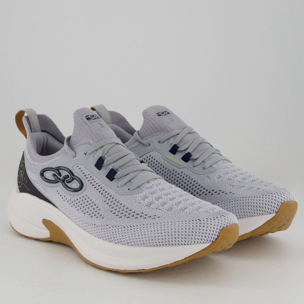 Tênis Olympikus Sonoro 3 Cinza Cinza 2