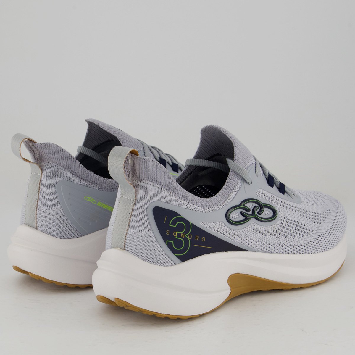Tênis Olympikus Sonoro 3 Cinza Cinza 3