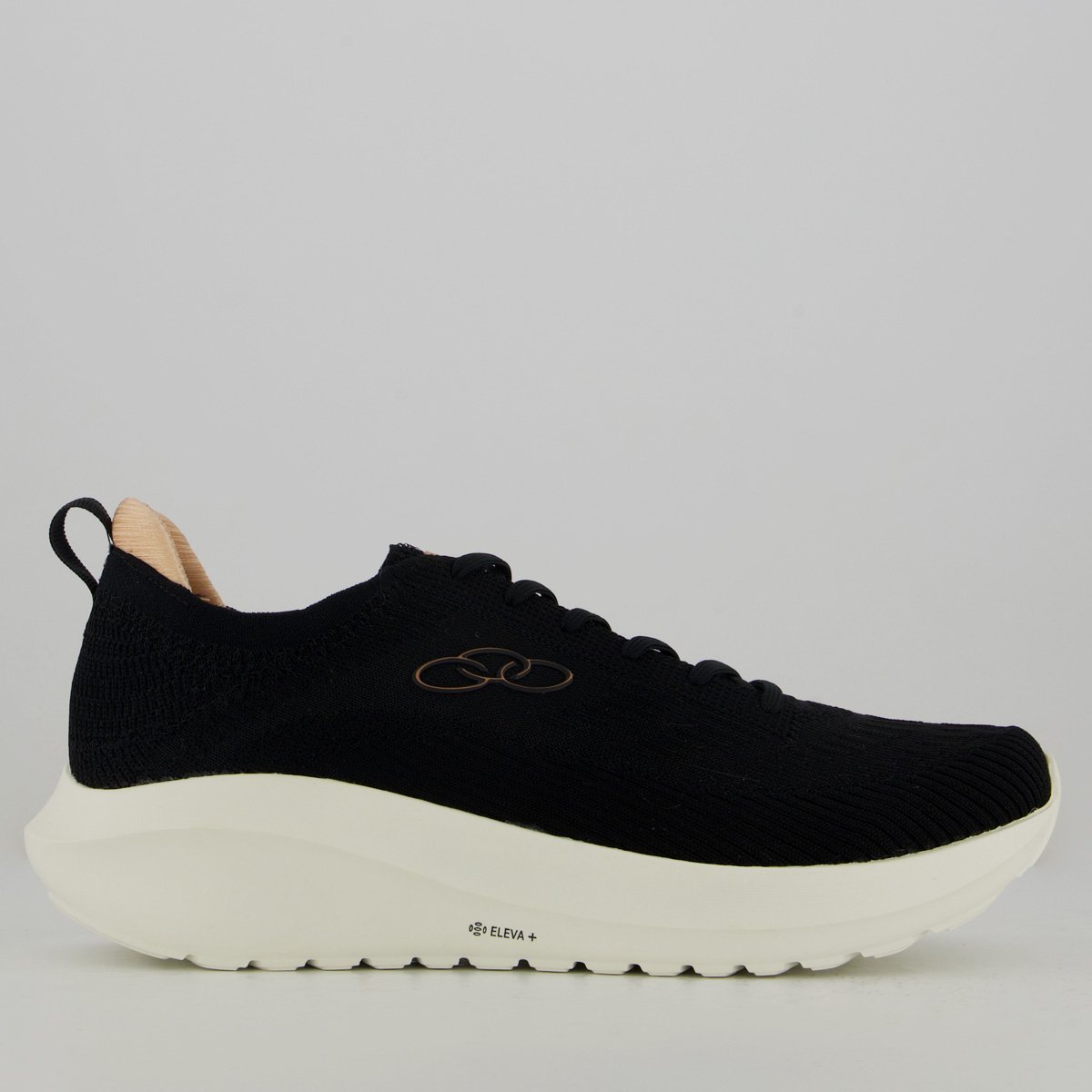 Tênis Olympikus Lance Preto e Branco Preto/Branco