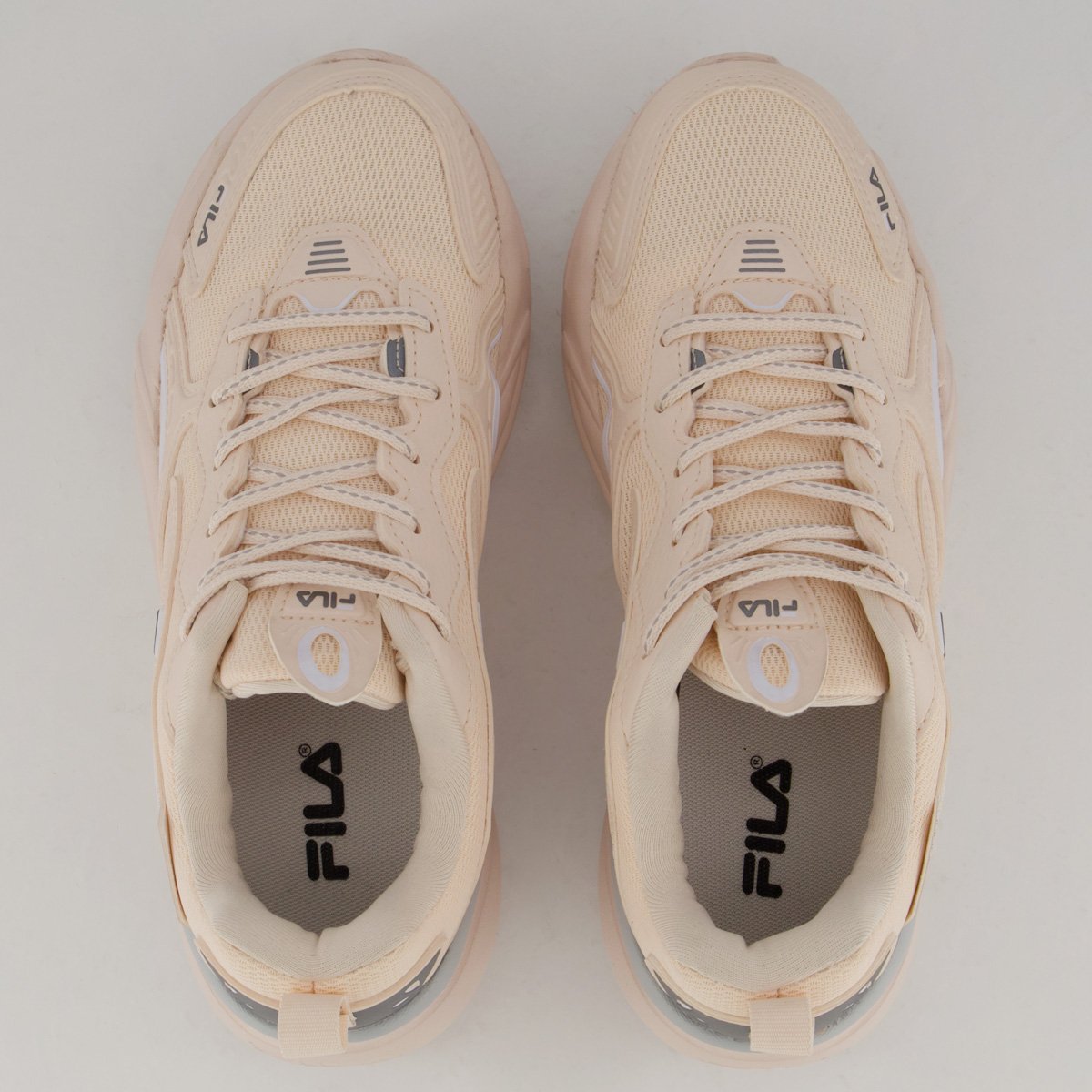 Tênis Fila Street Fit 2 Feminino Rose e Cinza Salmão 4