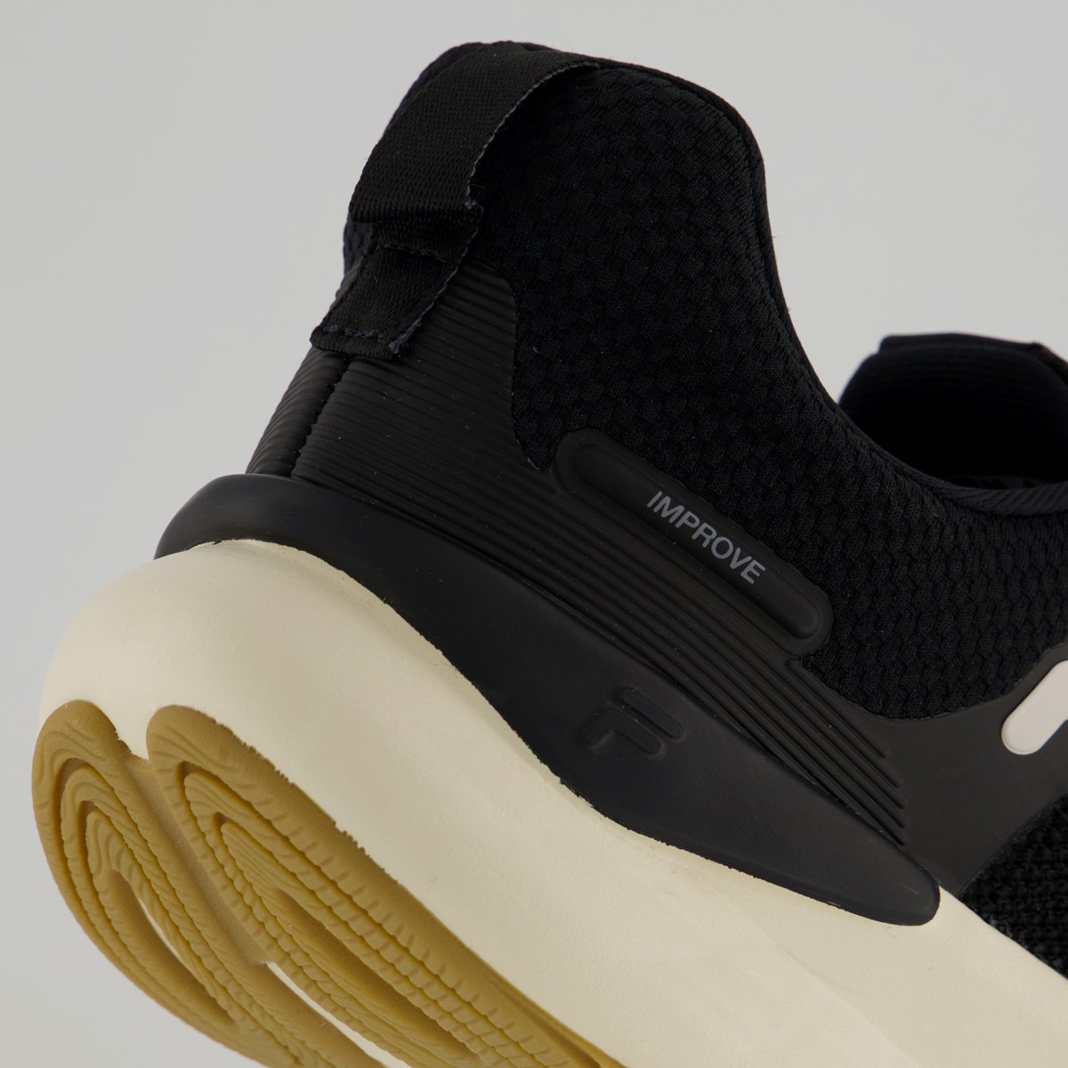 Tênis Fila Improve Preto e Bege Preto/Bege 6