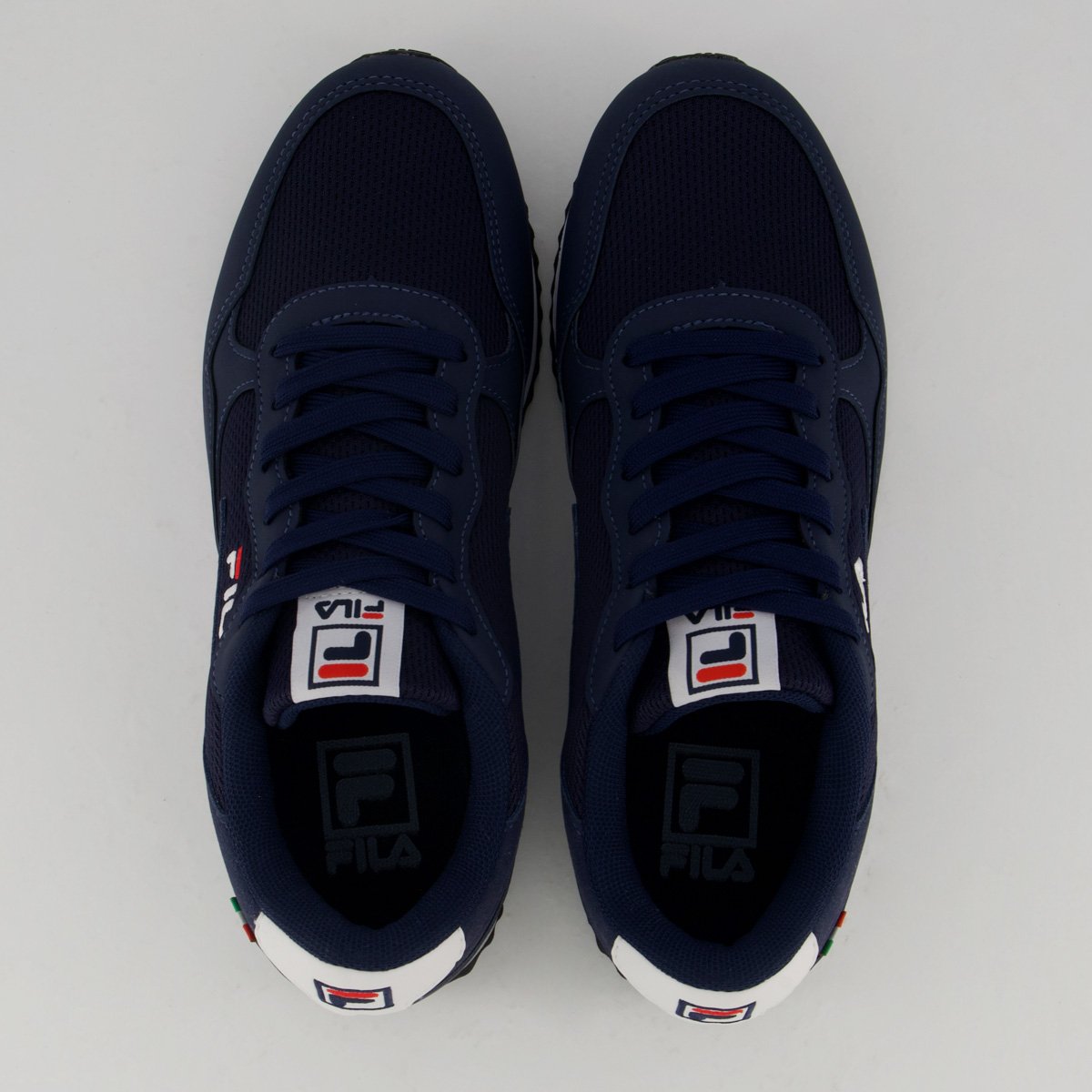 Tênis Fila Euro Jogger Sport II Marinho e Vermelho 4