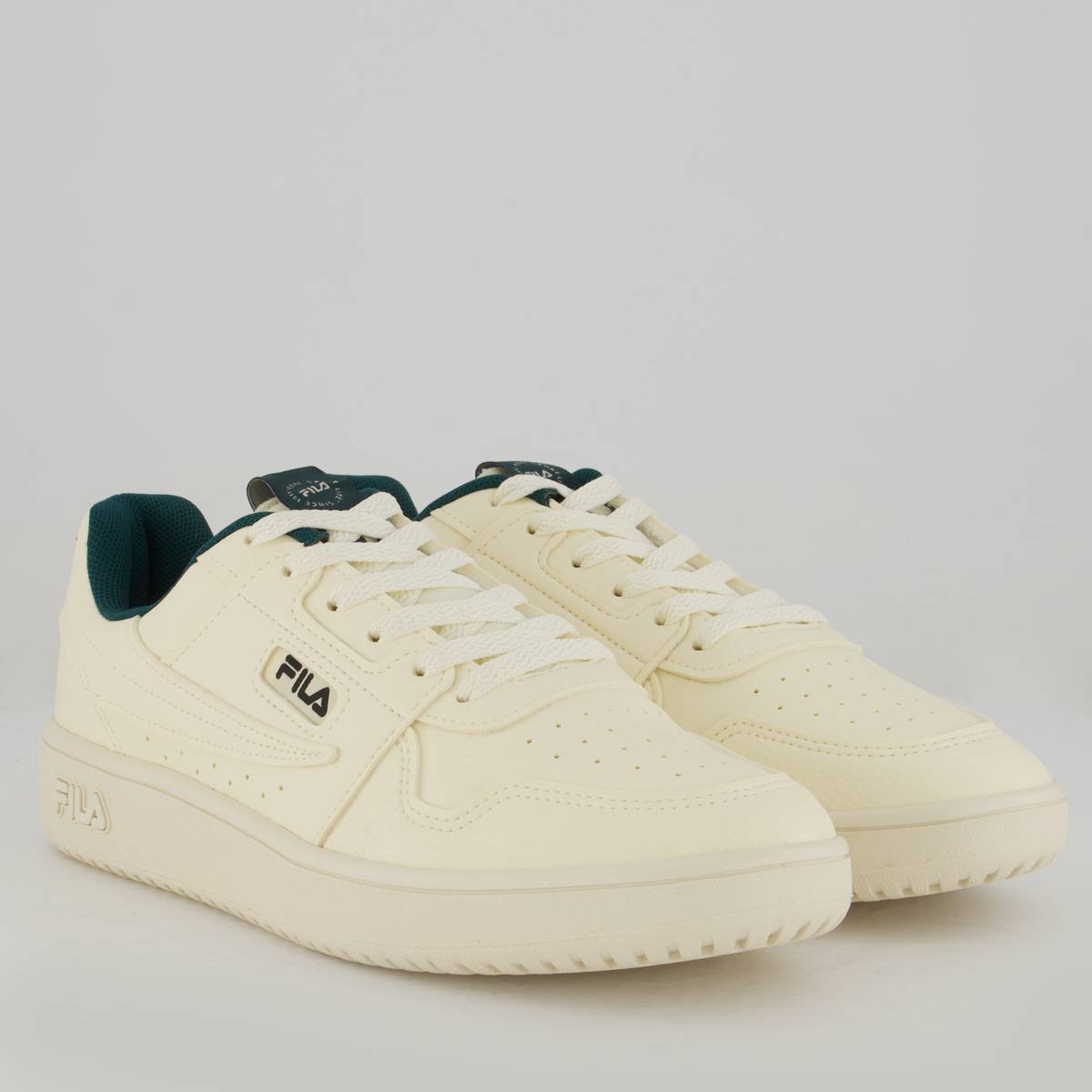 Tênis Fila ACD Classic Branco e Verde Branco/Verde 2