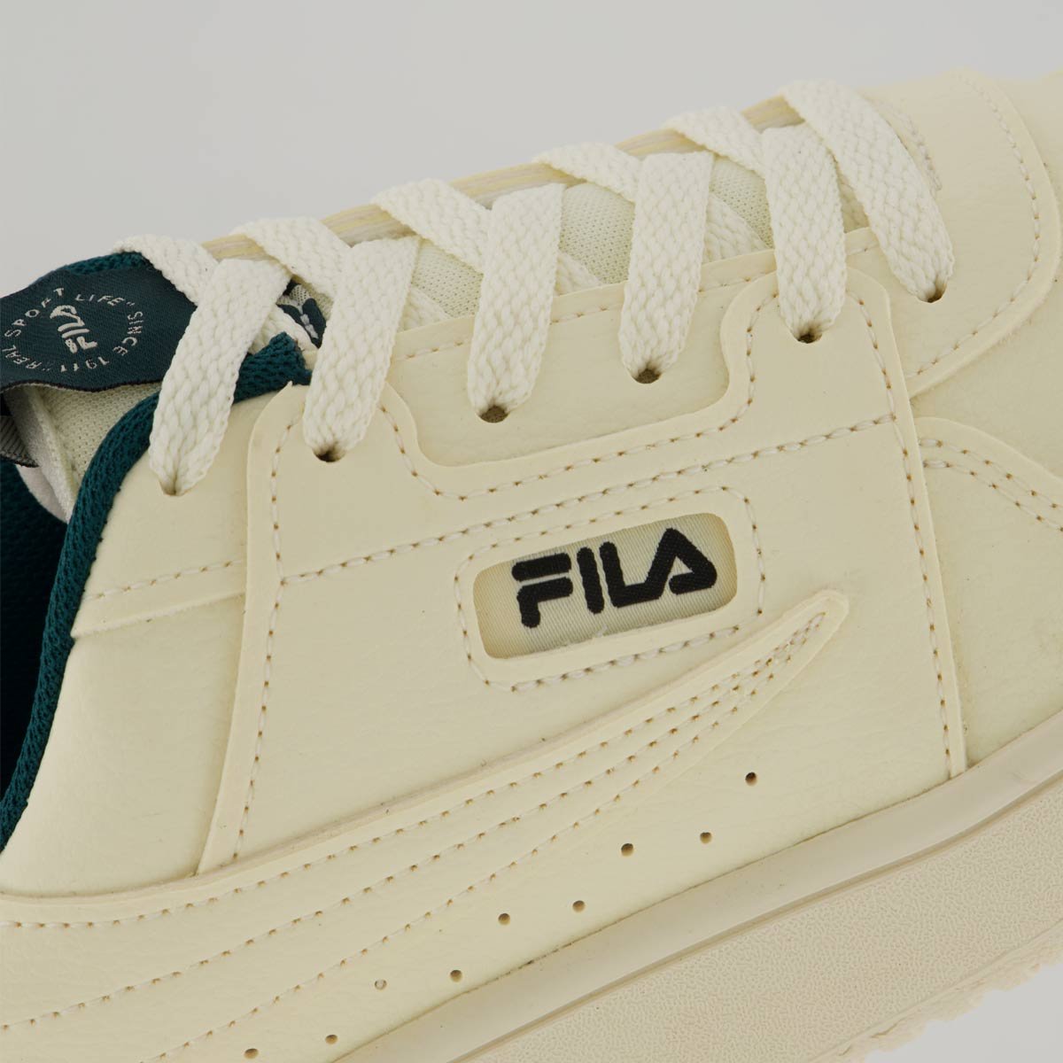 Tênis Fila ACD Classic Branco e Verde Branco/Verde 7