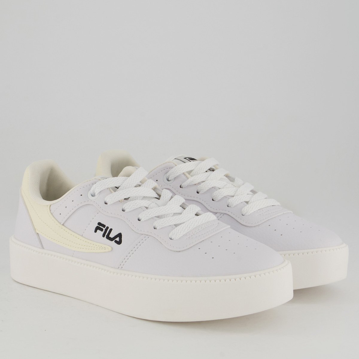 Tênis Fila Original Fitness Bold Feminino Branco Branco 2