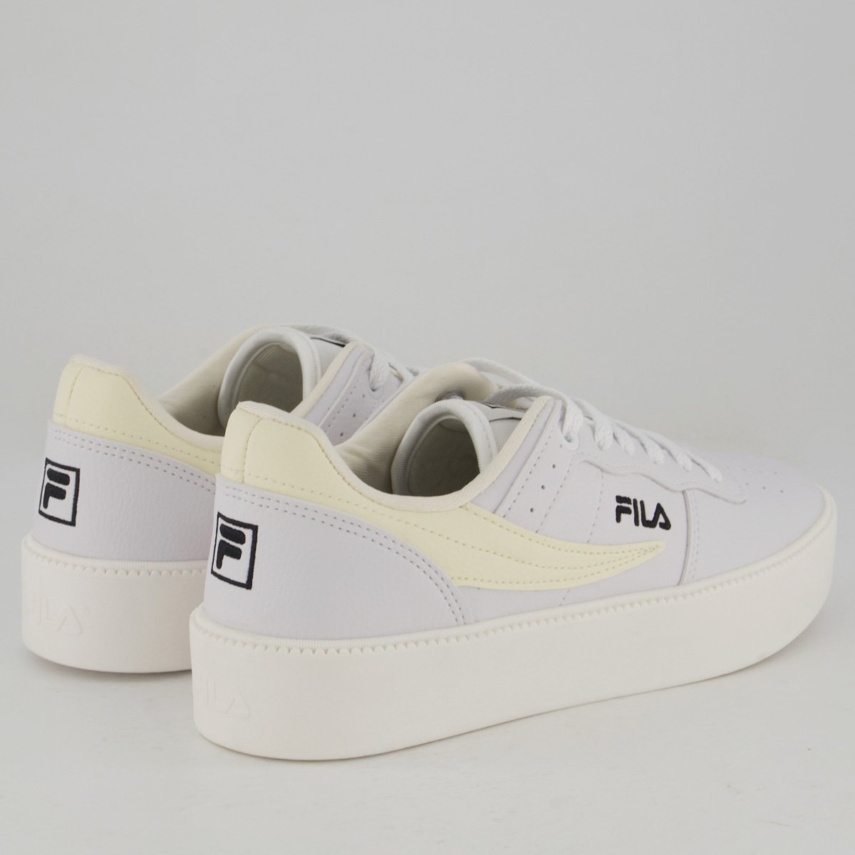 Tênis Fila Original Fitness Bold Feminino Branco Branco 3