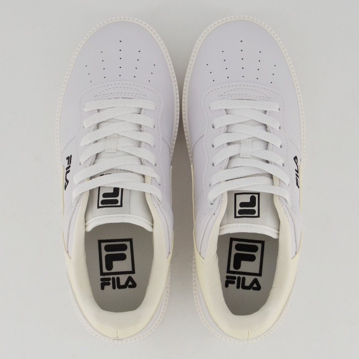 Tênis Fila Original Fitness Bold Feminino Branco Branco 4