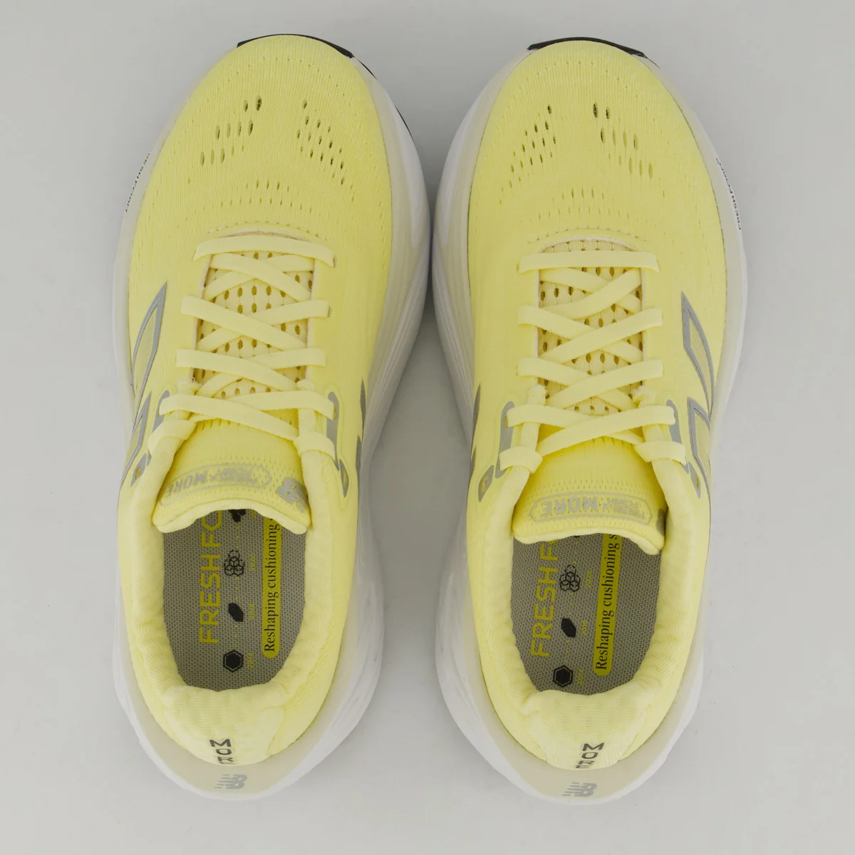 Tênis New Balance Fresh Foam X More V5 Feminino Amarelo Amarelo 4