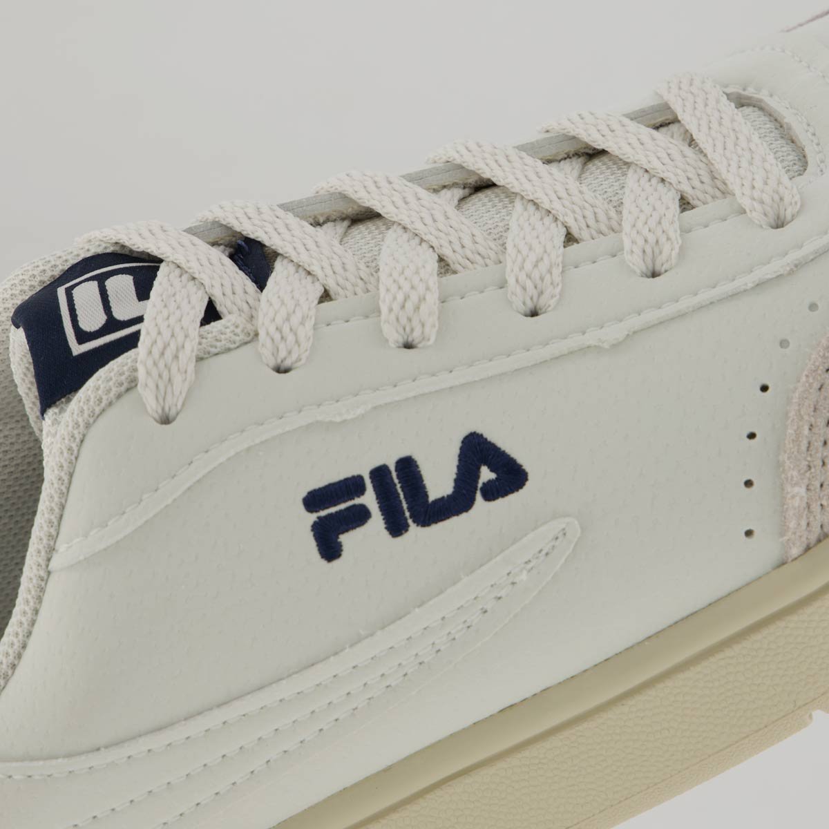 Tênis Fila Court 80 Branco e Marinho Branco/Marinho 7