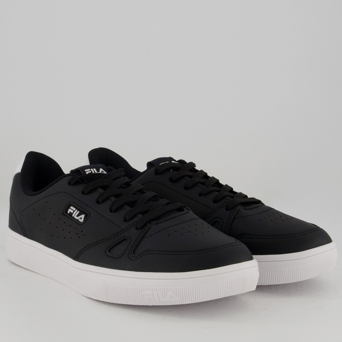 Tênis Fila Dayli Preto e Branco Preto/Branco 2