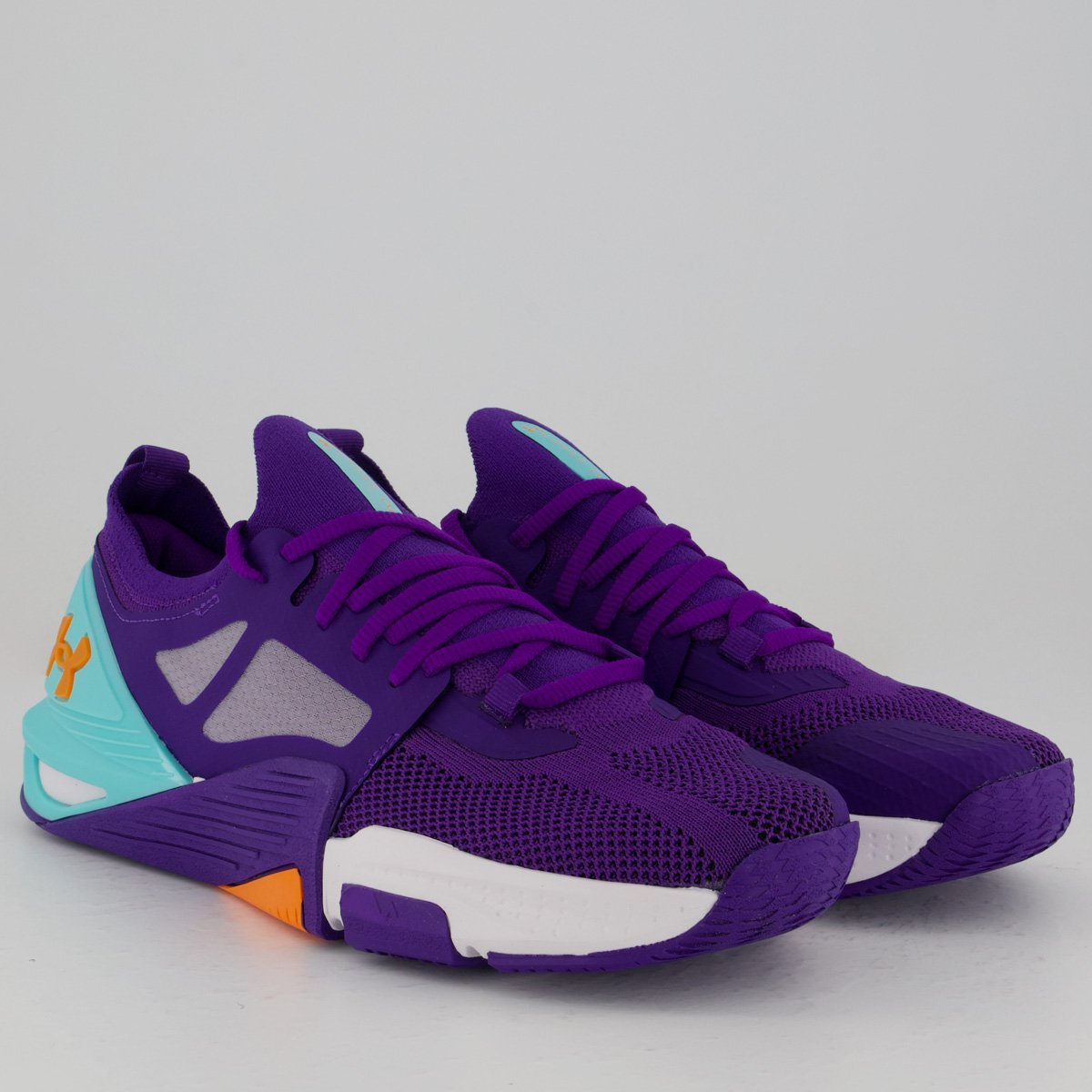 Tênis Under Armour Tribase Cross 2 Azul Azul/Roxo 2
