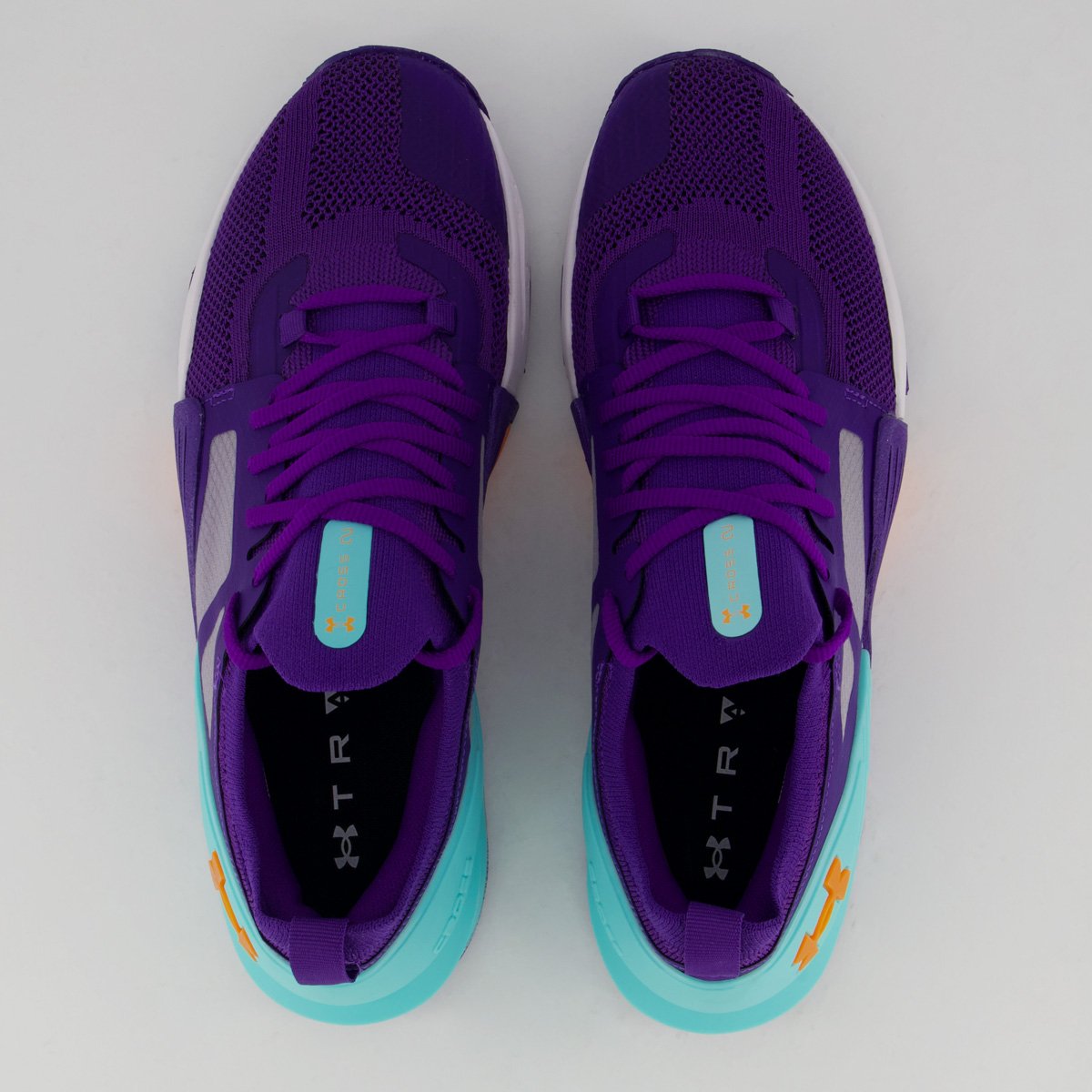 Tênis Under Armour Tribase Cross 2 Azul Azul/Roxo 4