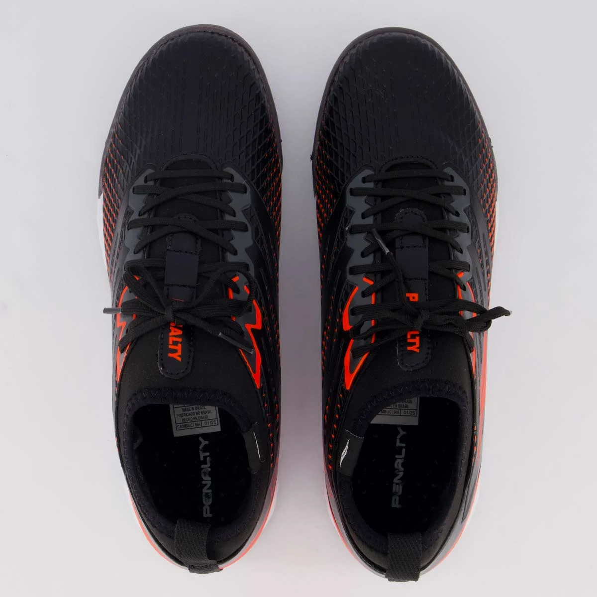 Chuteira Penalty Se7e Locker Y-2 Society Preta Preto 4