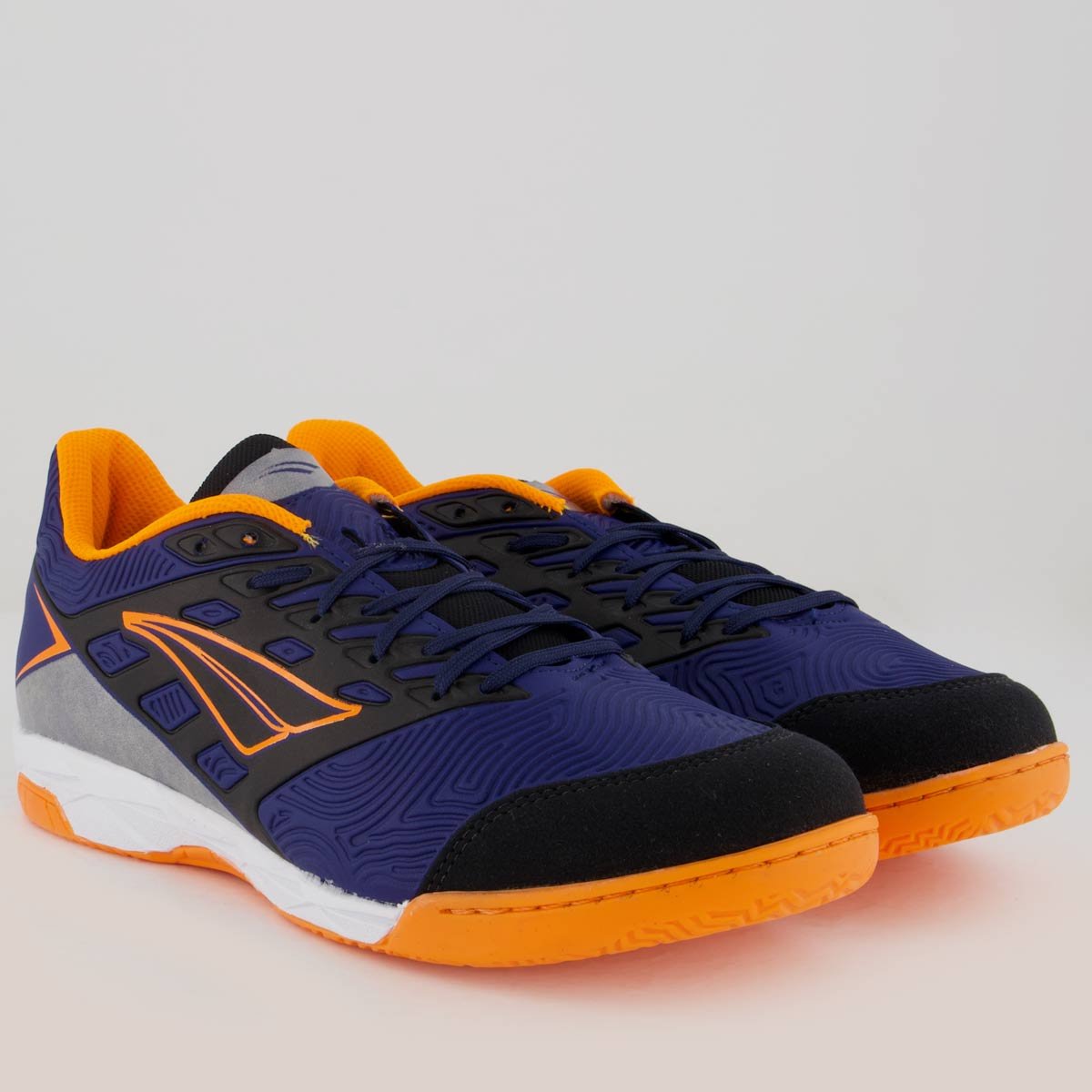 Chuteira Penalty Viento Y-1 Futsal Marinho e Laranja Marinho/Laranja 2