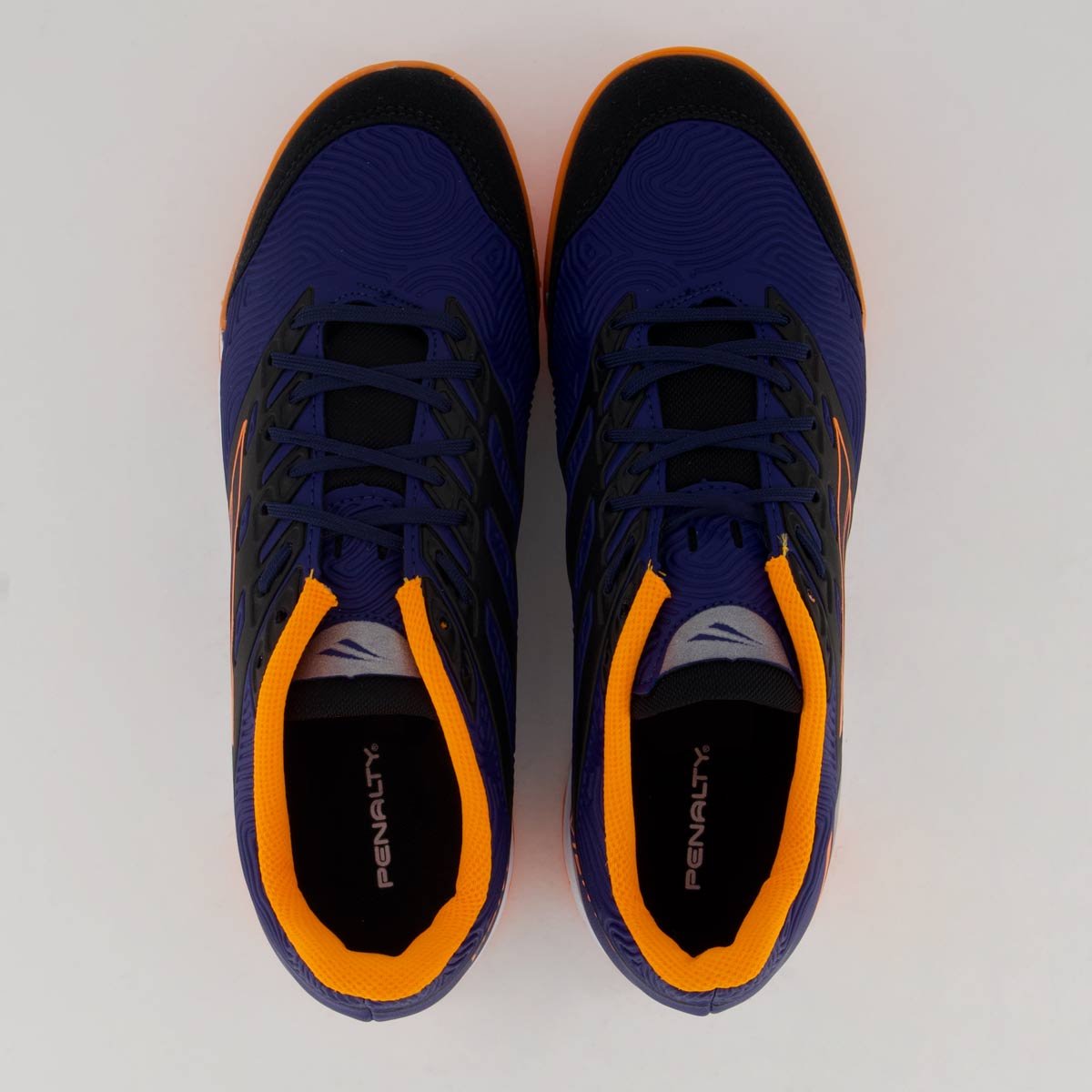 Chuteira Penalty Viento Y-1 Futsal Marinho e Laranja Marinho/Laranja 4