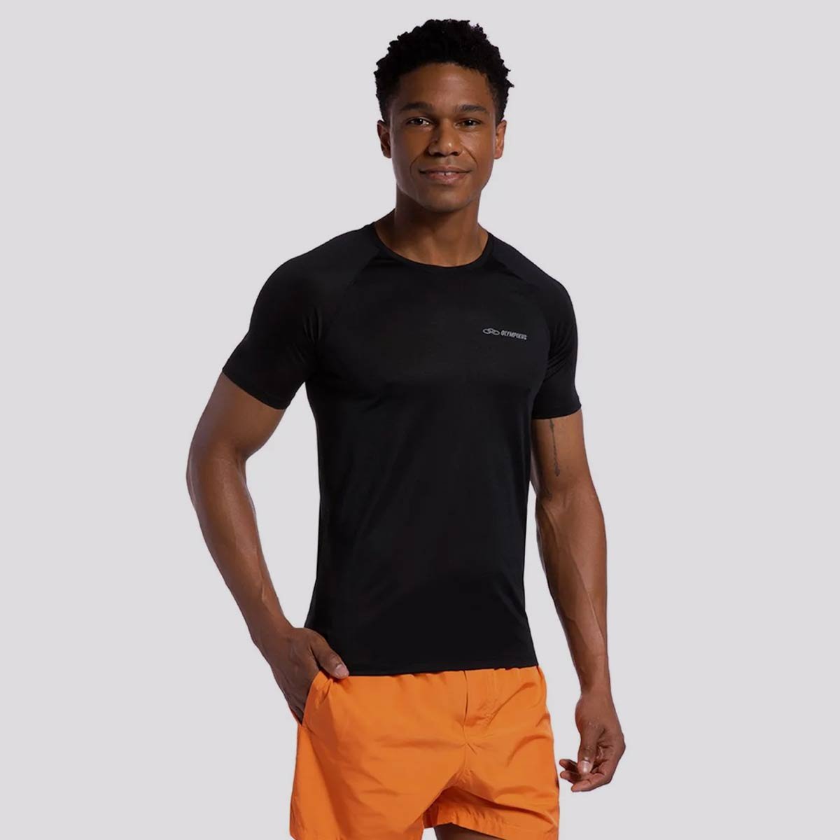 Camiseta Olympikus Runner 2.0 Preta Preto 2