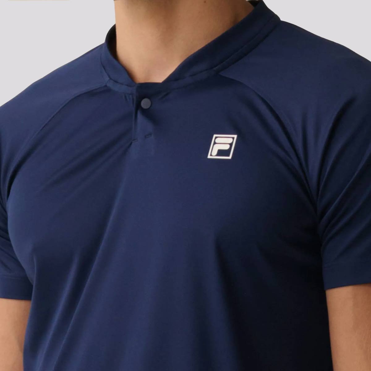 Polo Fila Player F-Box Basic Marinho Preto 3