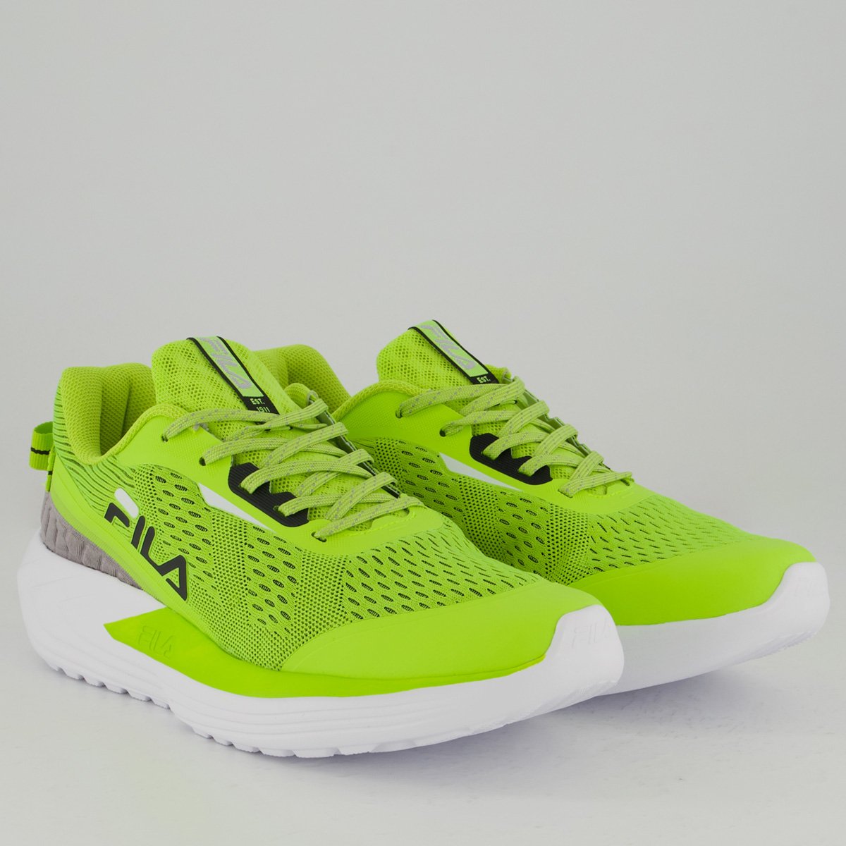 Tênis Fila Diffusion Feminino Verde e Preto Verde/Preto 2