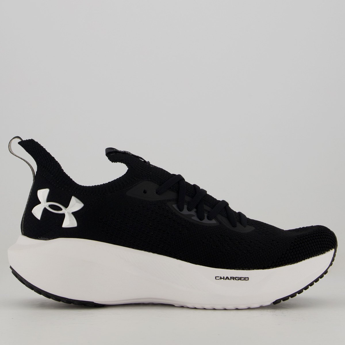 Tênis Under Armour Charged Slight 3 Preto e Branco 1