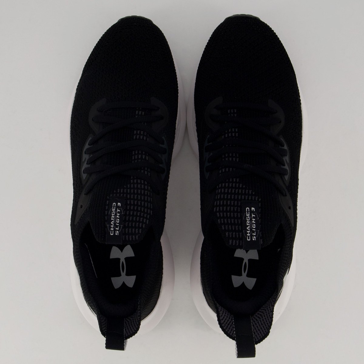 Tênis Under Armour Charged Slight 3 Preto e Branco 4