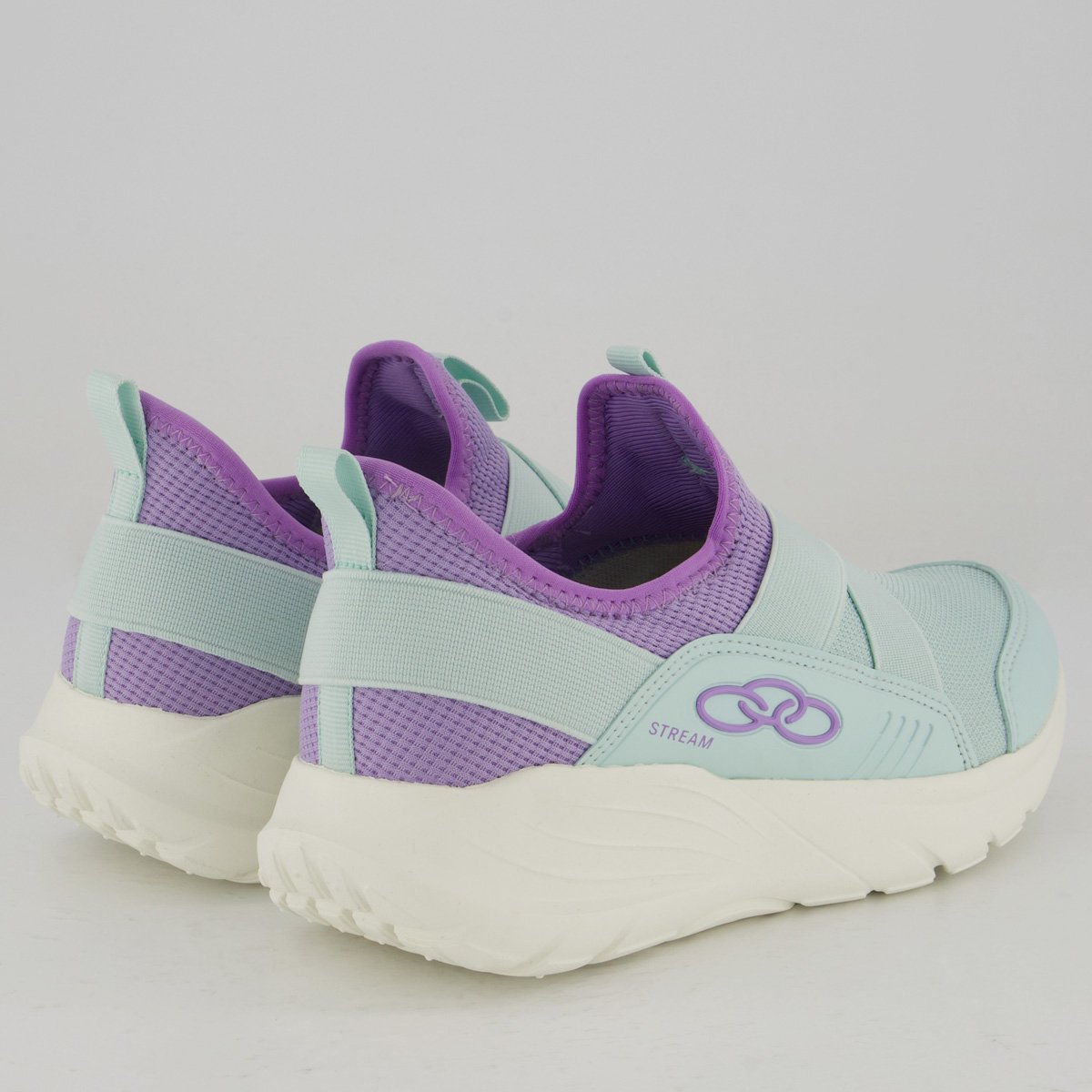 Tênis Olympikus Stream Juvenil Lilás Lilás/Verde 3