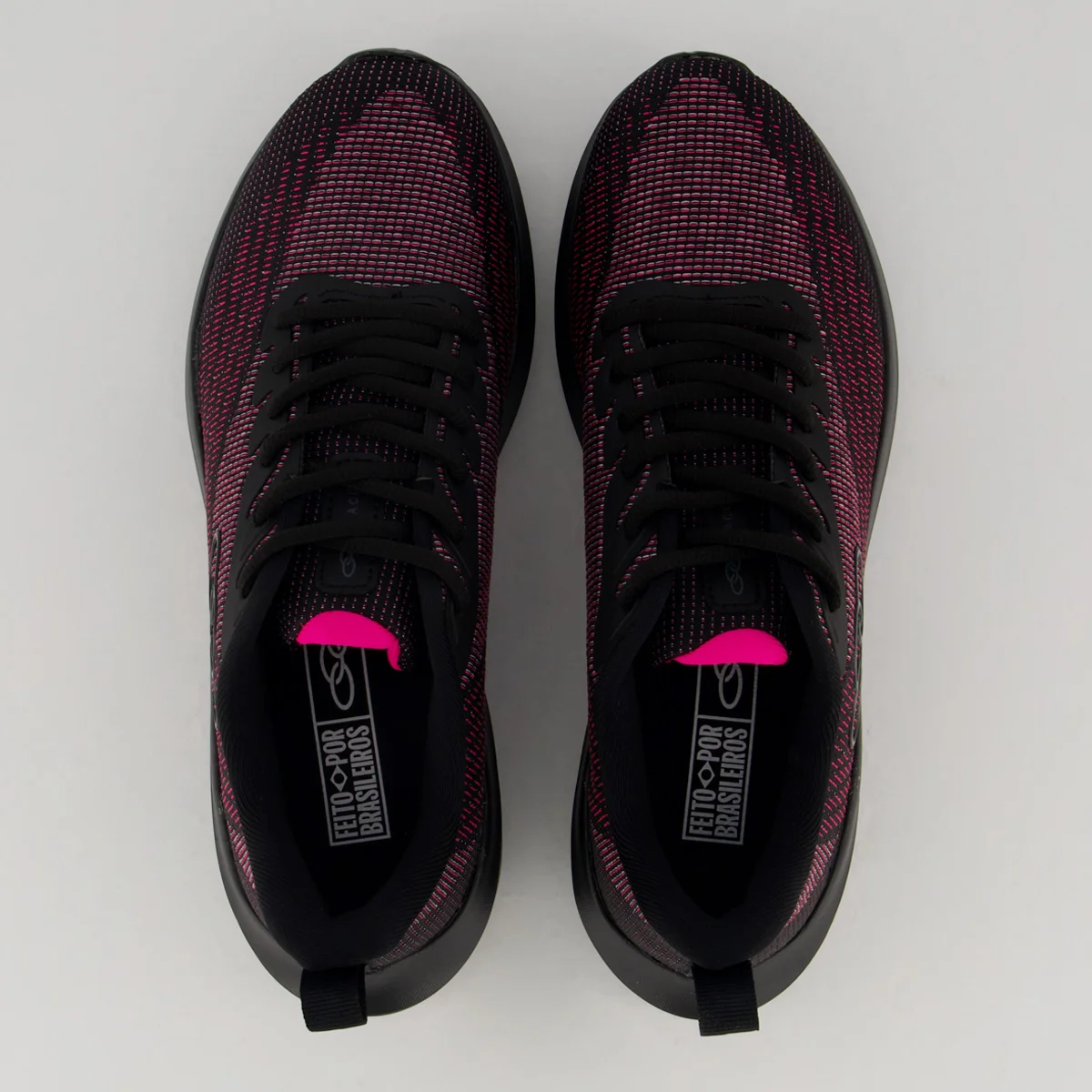 Tênis Olympikus Eleva Plus Acqua Feminino Preto e Rosa Preto/Vermelho 4