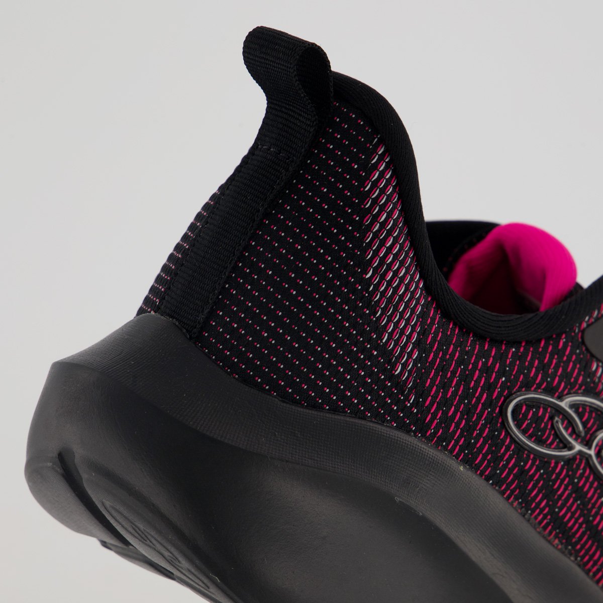 Tênis Olympikus Eleva Plus Acqua Feminino Preto e Rosa Preto/Vermelho 6