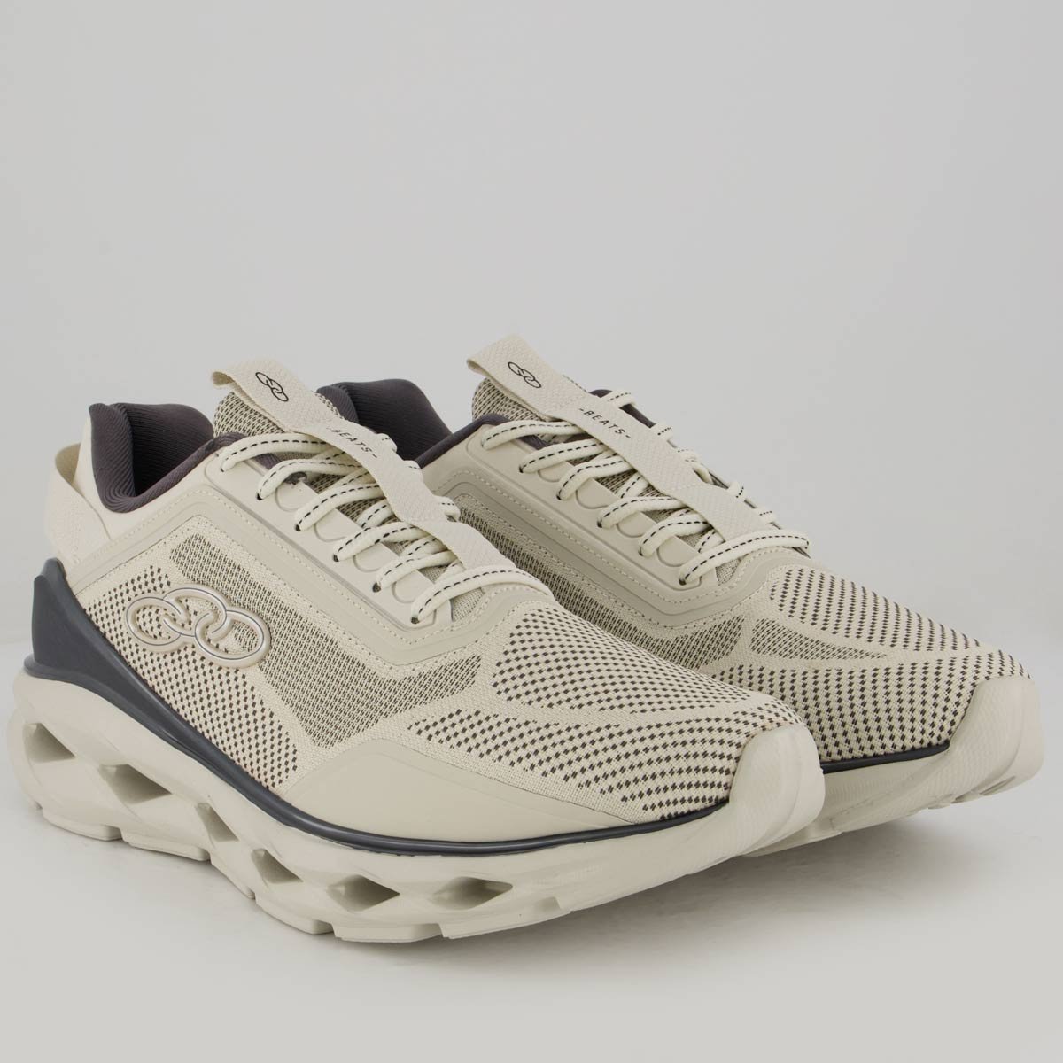 Tênis Olympikus Beats Cinza e Bege Cinza/Bege 2