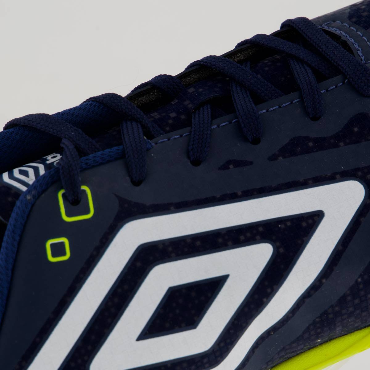Chuteira Umbro Techno II Futsal Marinho e Verde Marinho/Verde 7