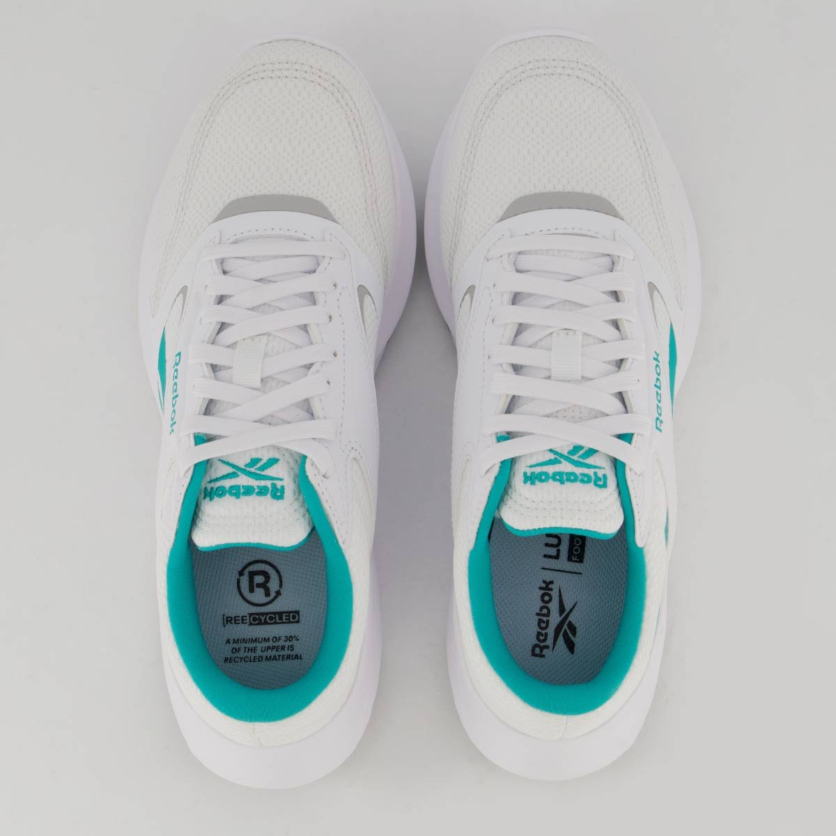 Tênis Reebok Energen Tech 2 Feminino Branco e Verde Branco/Verde 4