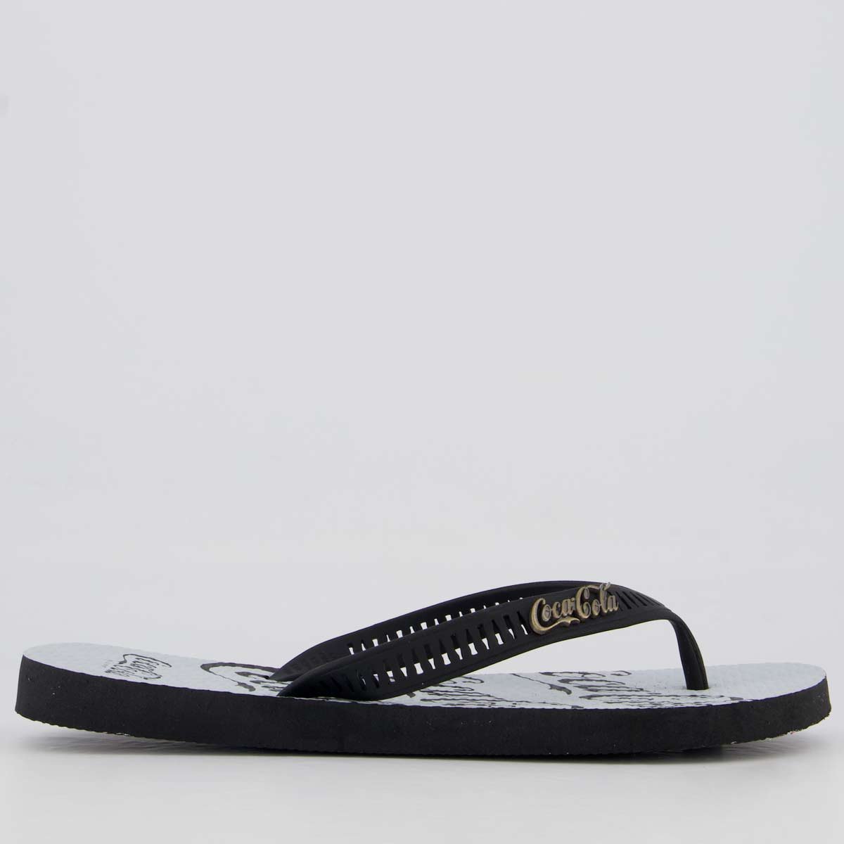 Chinelo Coca Cola Trade Preto 2