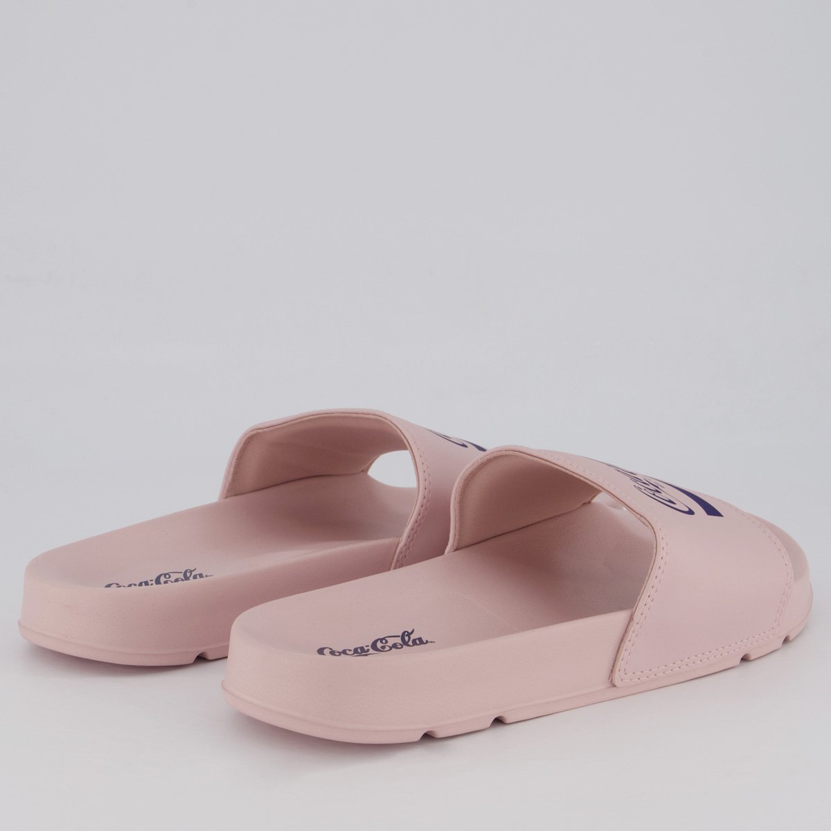 Chinelo Slide Coca Cola Leeds Feminino Rosa Rosa 4