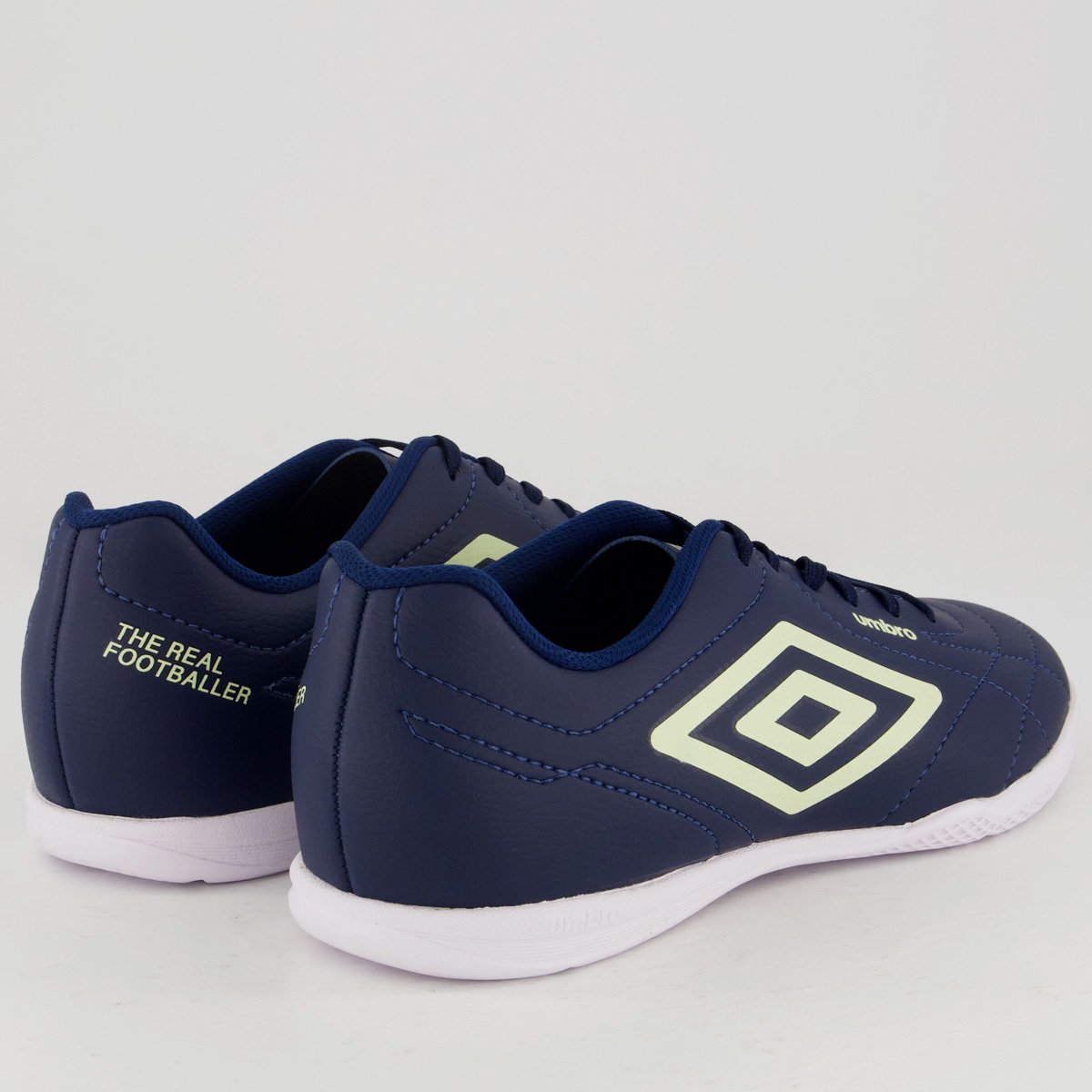 Chuteira Umbro Class Footballer Futsal Marinho e Verde Marinho/Verde 3