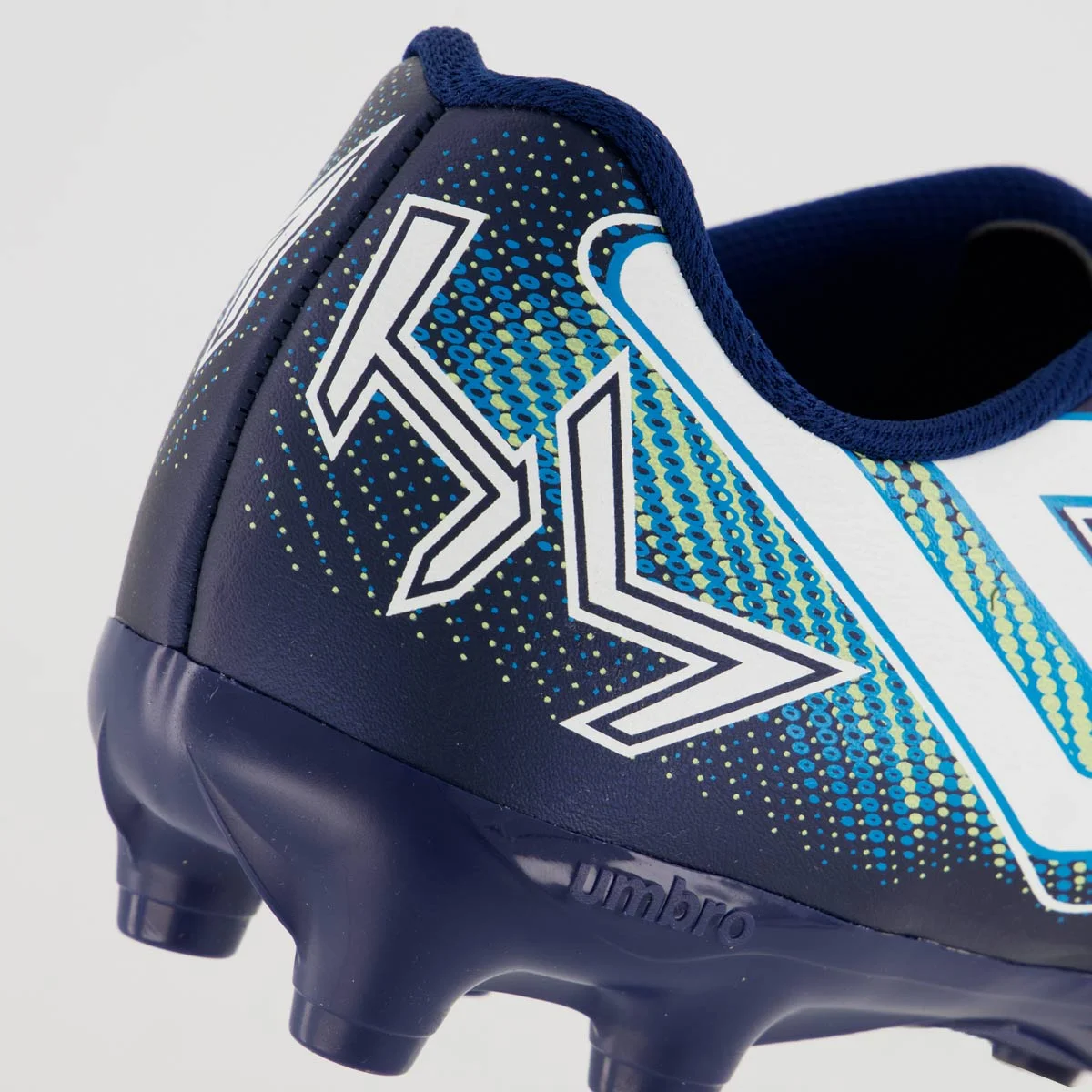 Chuteira Umbre Hearmap Campo Marinho e Branca Marinho/Branco 6