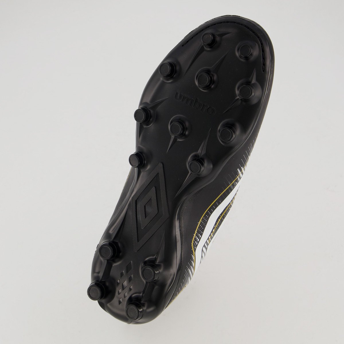 Chuteira Umbro Heatmap Campo Preta e Branca Preto/Branco 5