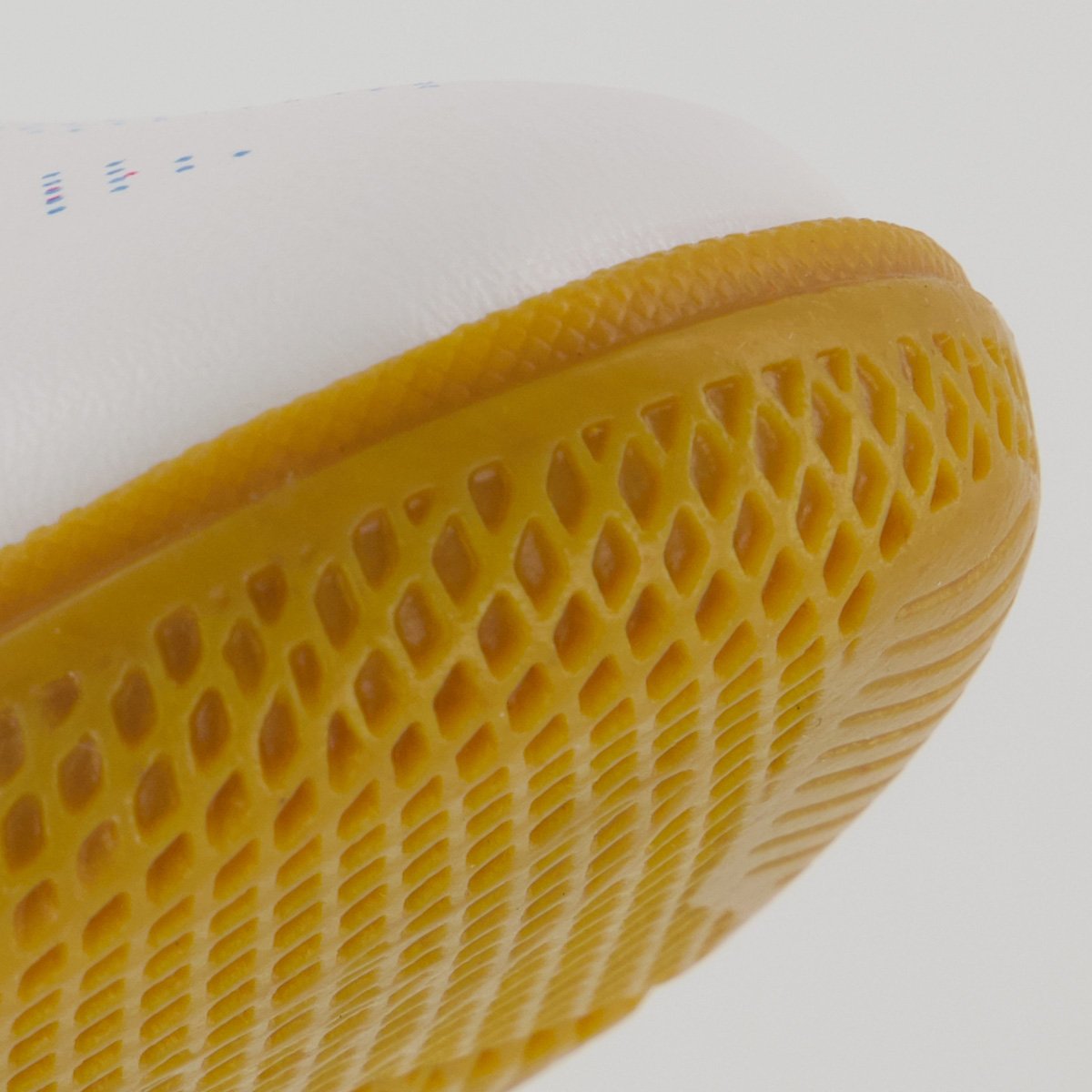 Chuteira Umbro Heatmap Futsal Juvenil Branca e Azul Branco/Azul 8