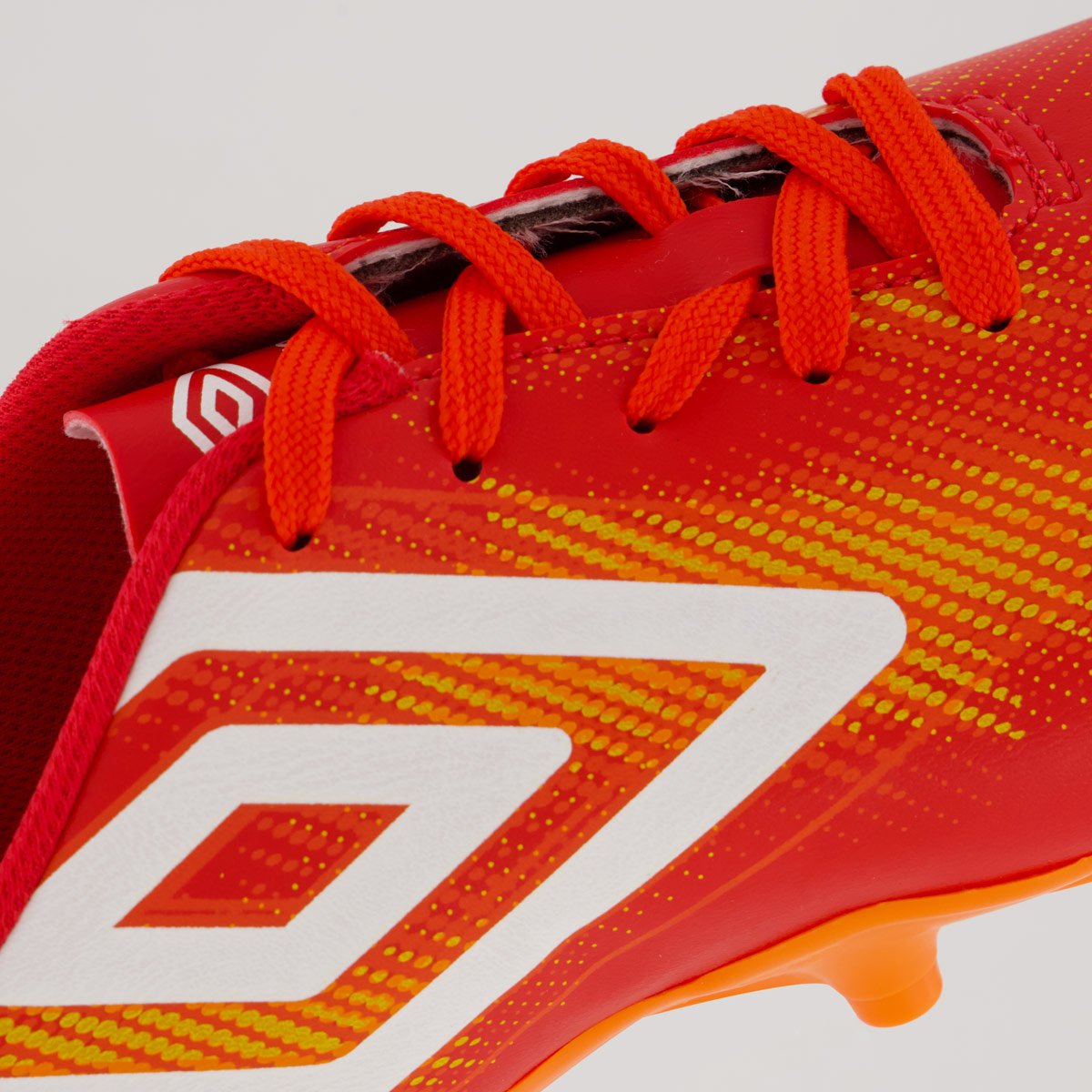 Chuteira Umbro Heatmap Campo Juvenil Vermelha e Laranja Vermelho/Laranja 7
