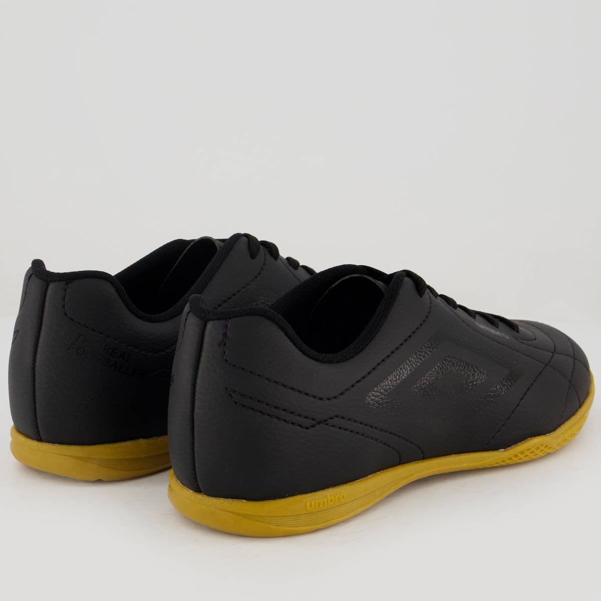 Chuteira Umbro Class Footballer Futsal Preta Preto 3